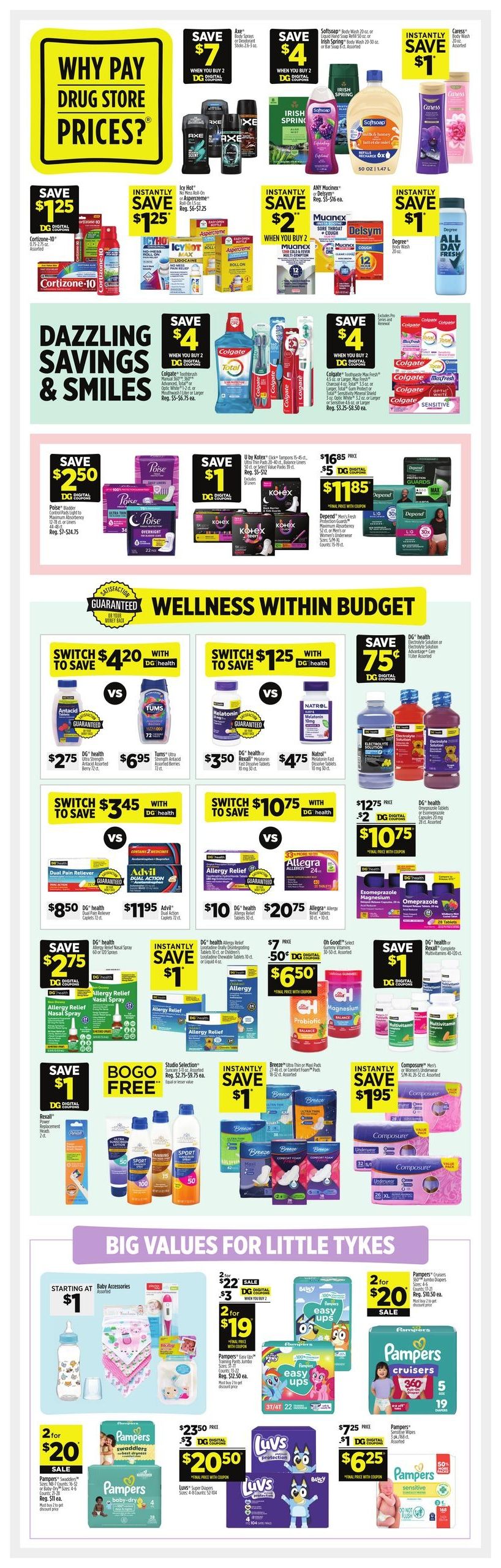 Dollar General (Maple Hill Area, NC) Weekly Ad August 30 - September 5, 2026