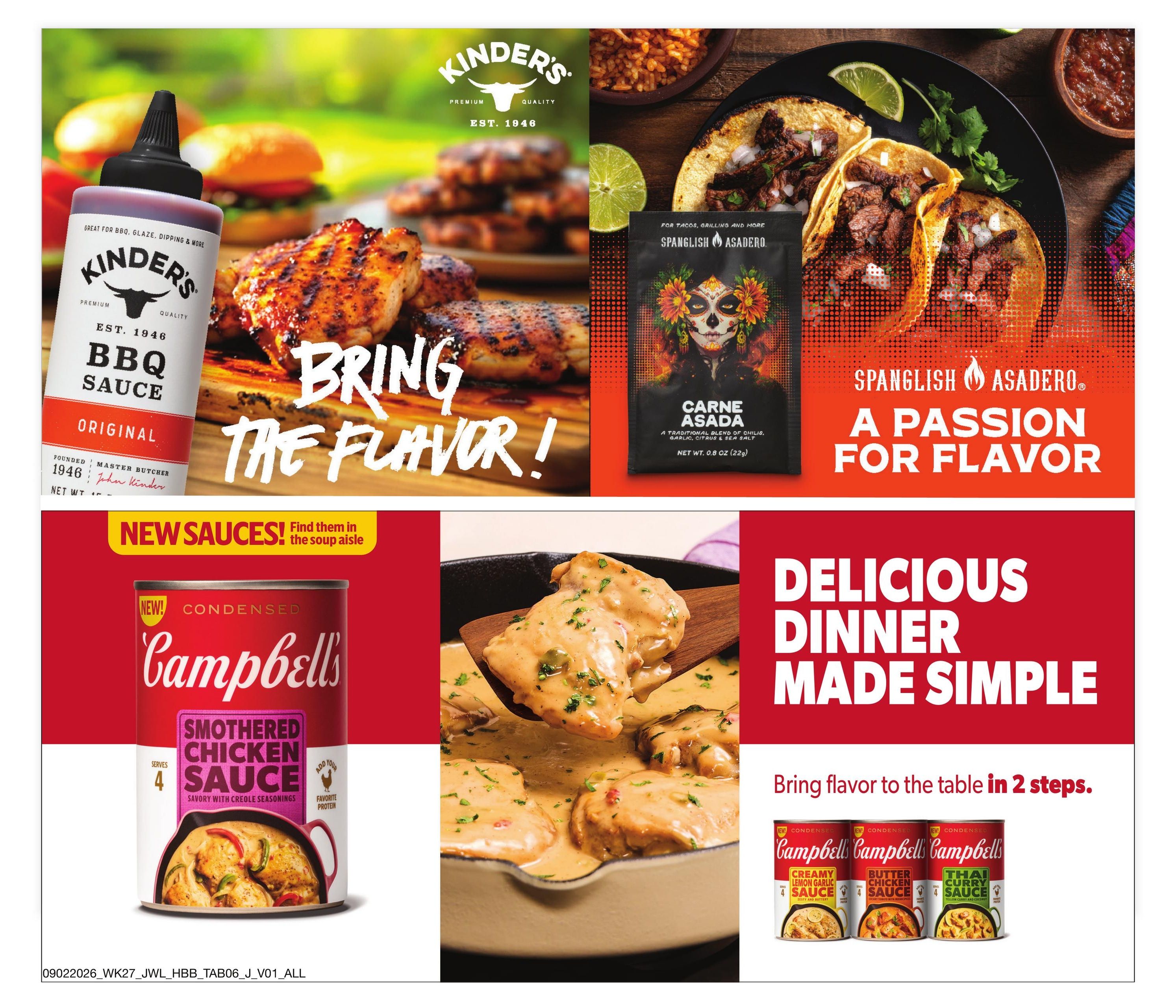 Jewel-Osco Specialty Publication Weekly Ad September 2 - 29, 2026