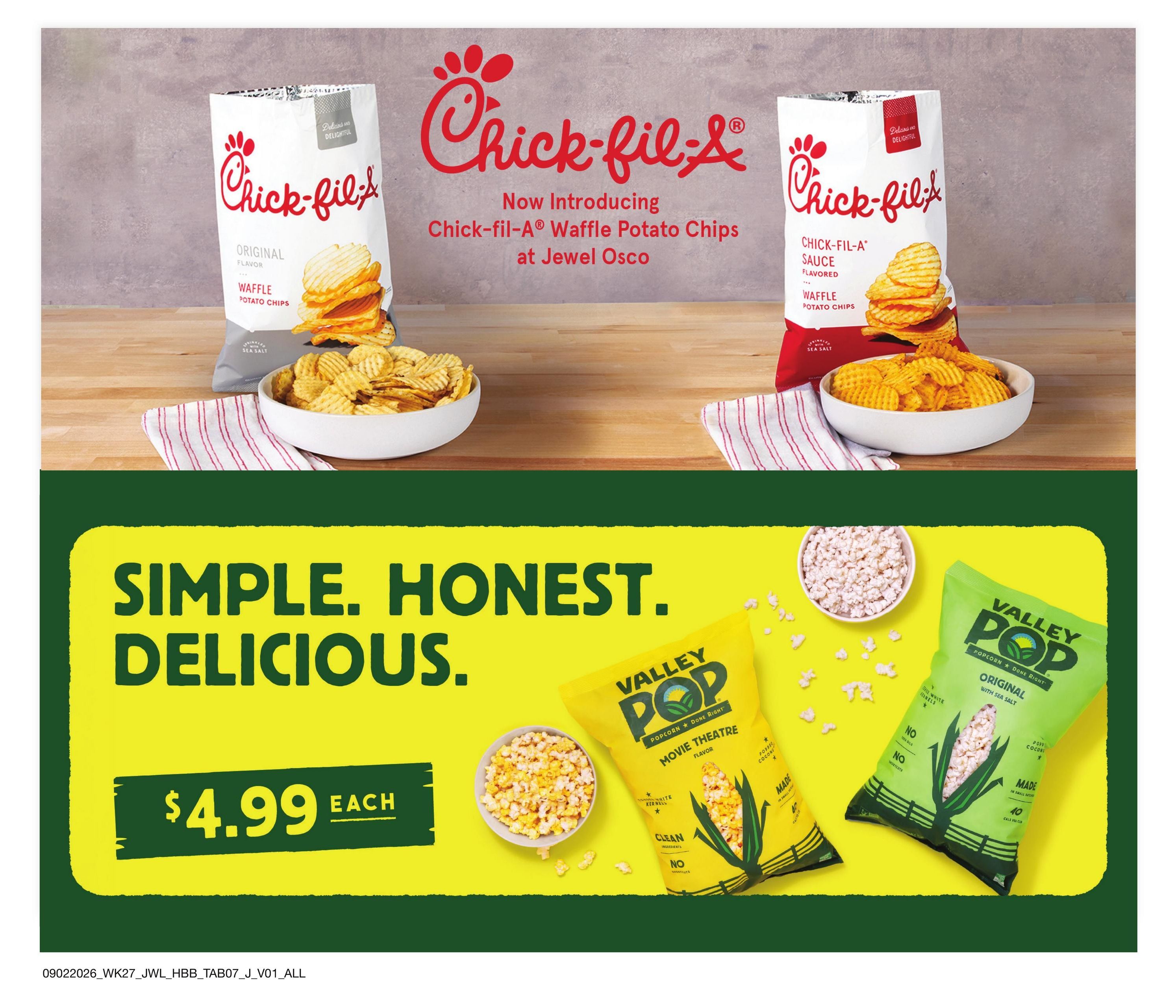 Jewel-Osco Specialty Publication Weekly Ad September 2 - 29, 2026
