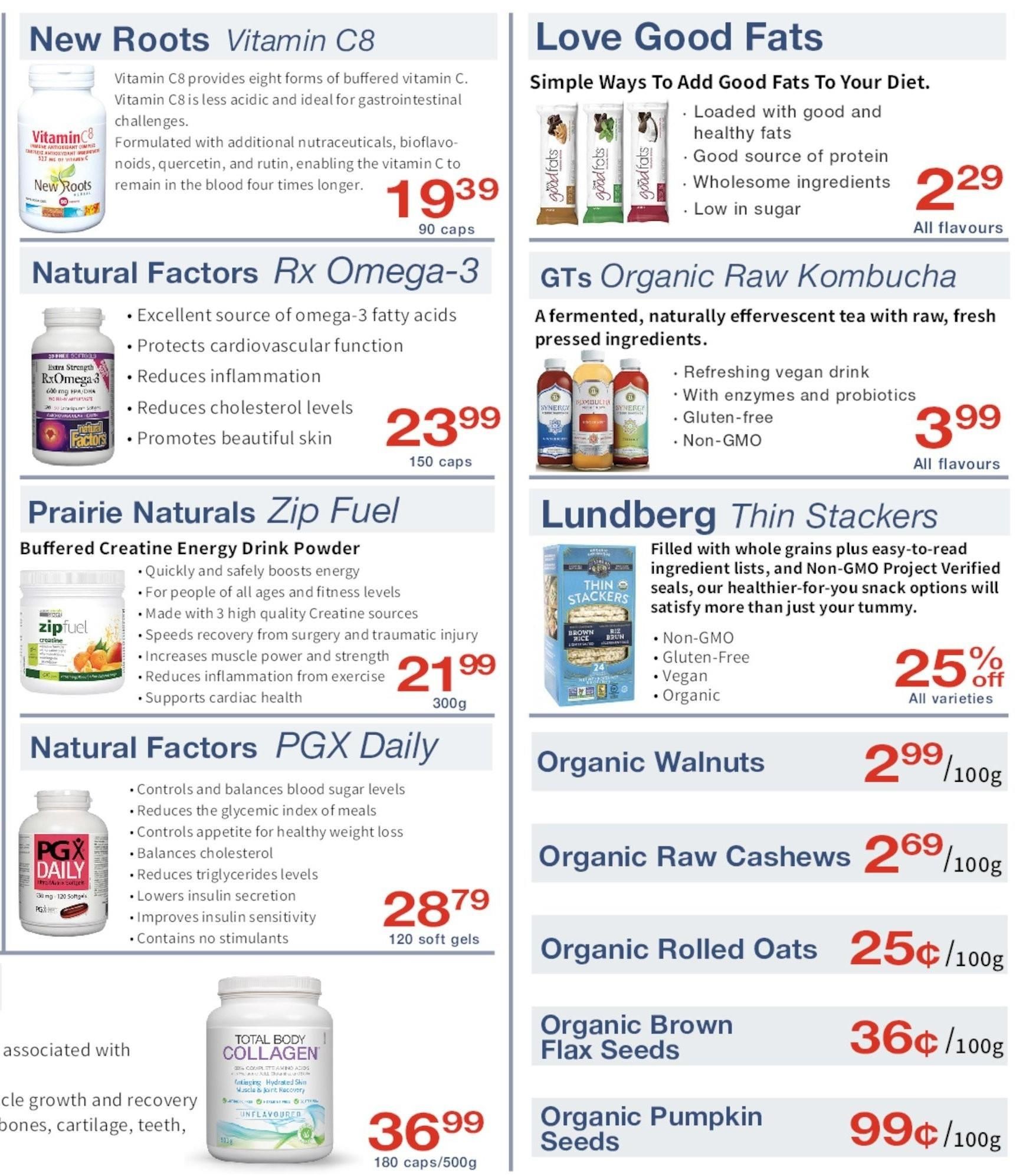 Noah's Natural Foods Flyer July 1 to 31