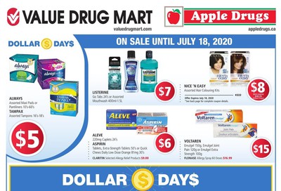 Apple Drugs Flyer July 5 to 18
