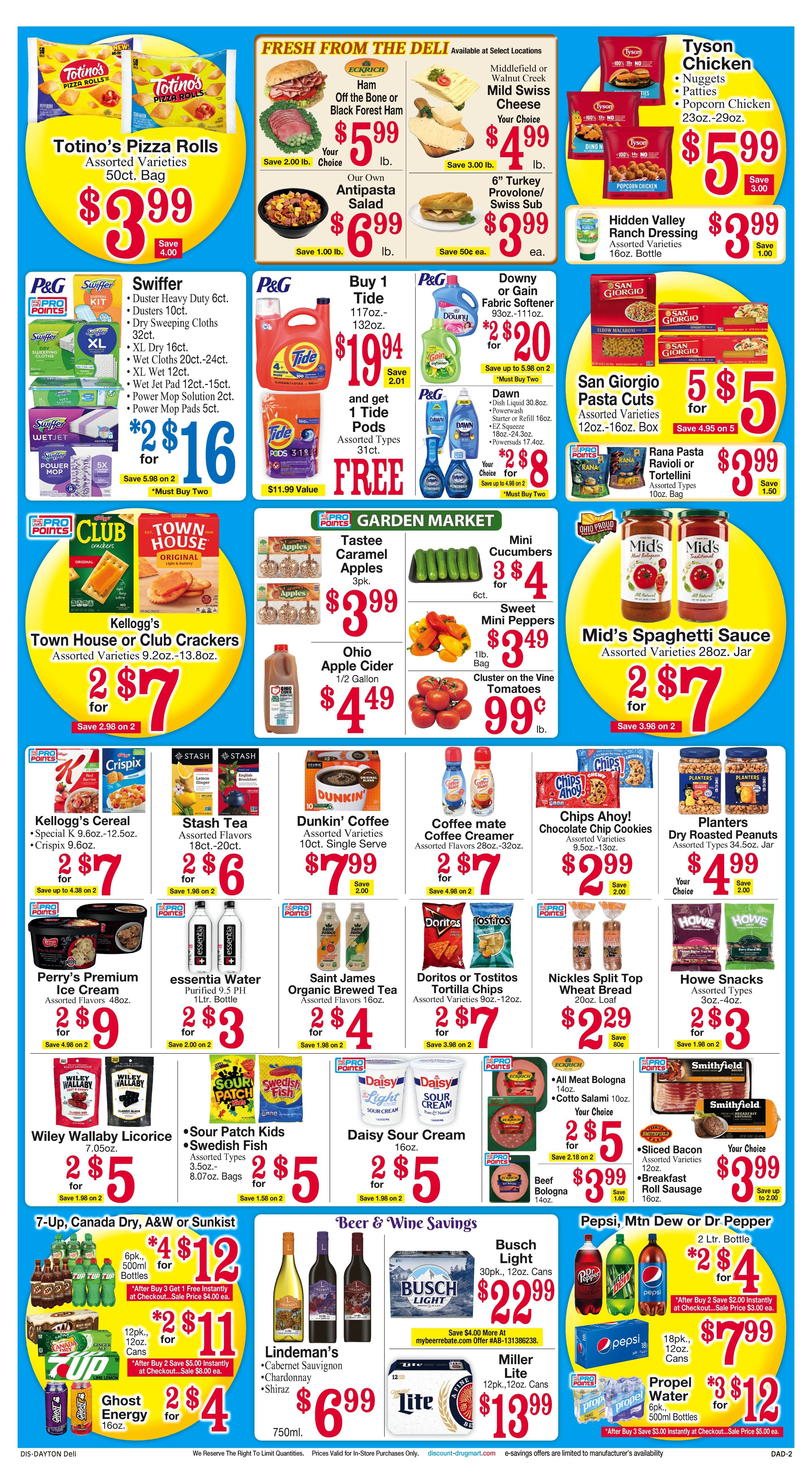 Discount Drug Mart (Ohio) Weekly Ad September 9 - 15, 2026