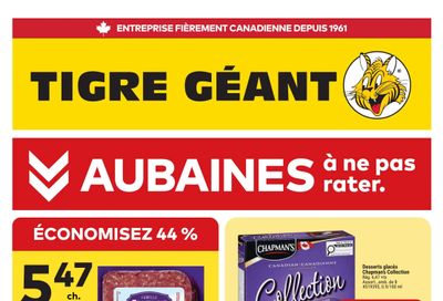 Tigre Géant Flyer September 2 to 8