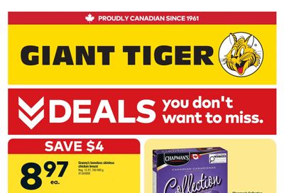 Giant Tiger (West) Flyer September 2 to 8