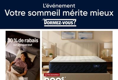 Dormez-vous Flyer September 2 to 11