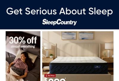 Sleep Country Flyer September 2 to 11