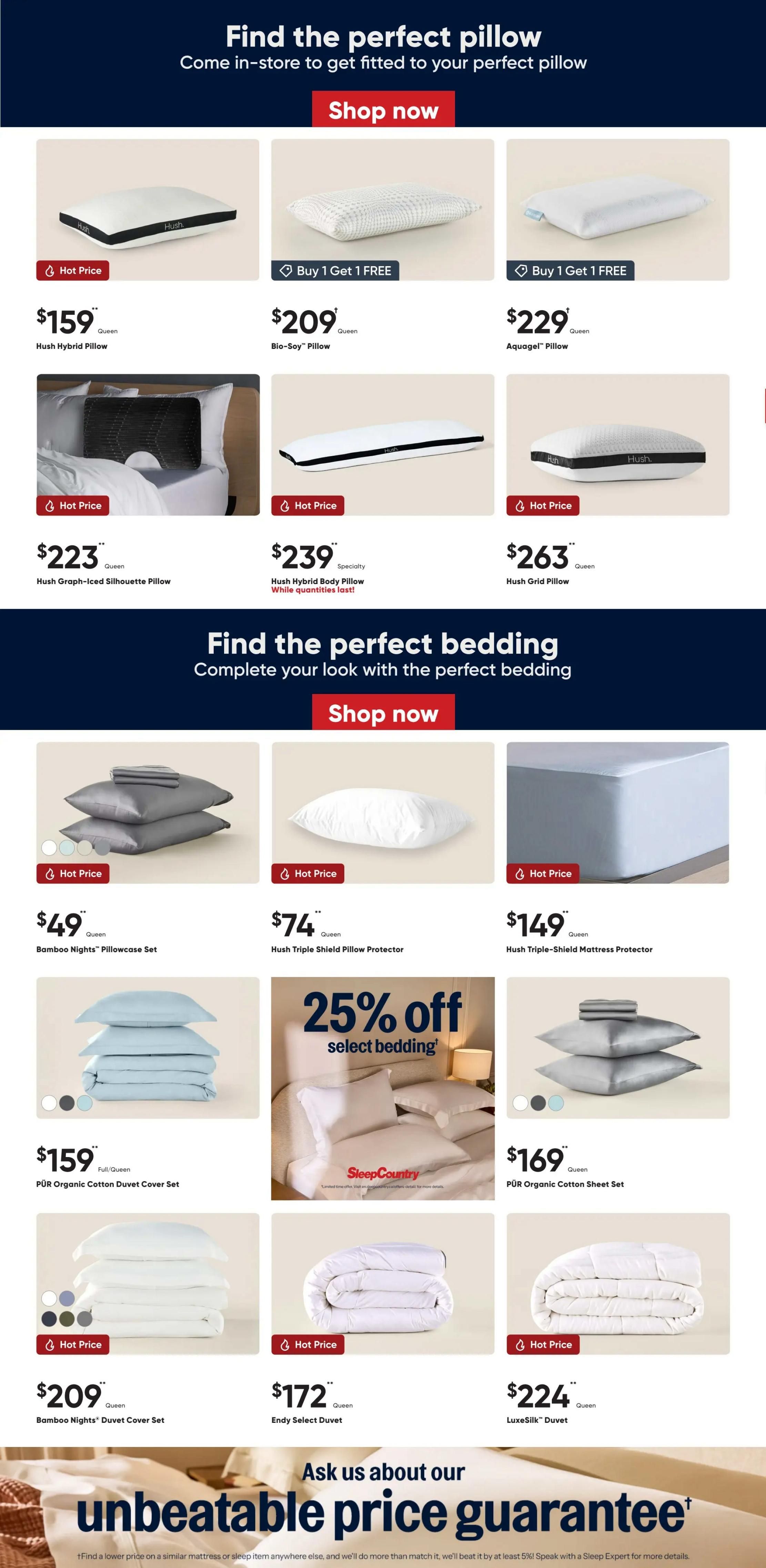 Sleep Country Flyer September 2 to 11