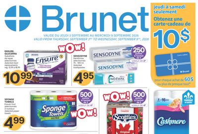 Brunet Flyer September 3 to 9
