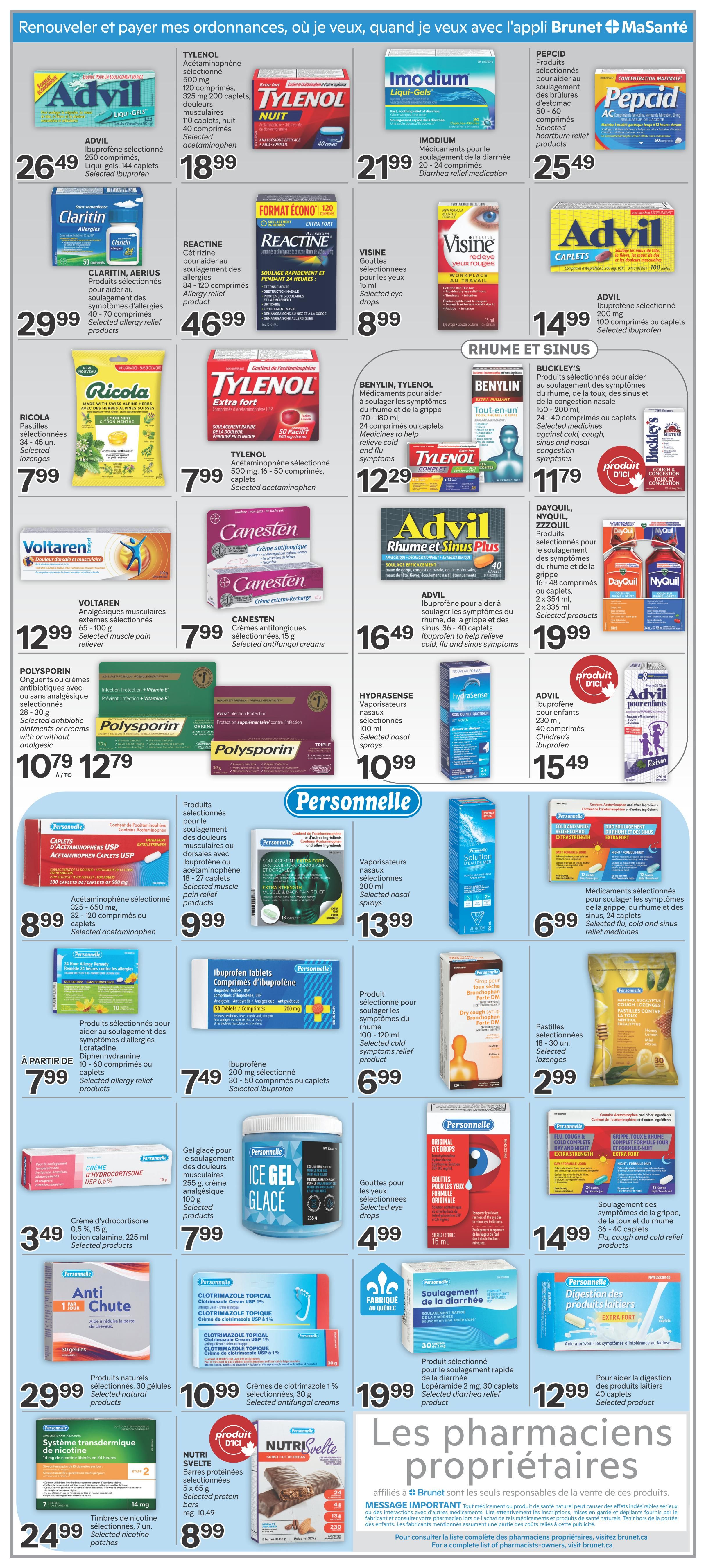 Brunet Flyer September 3 to 9
