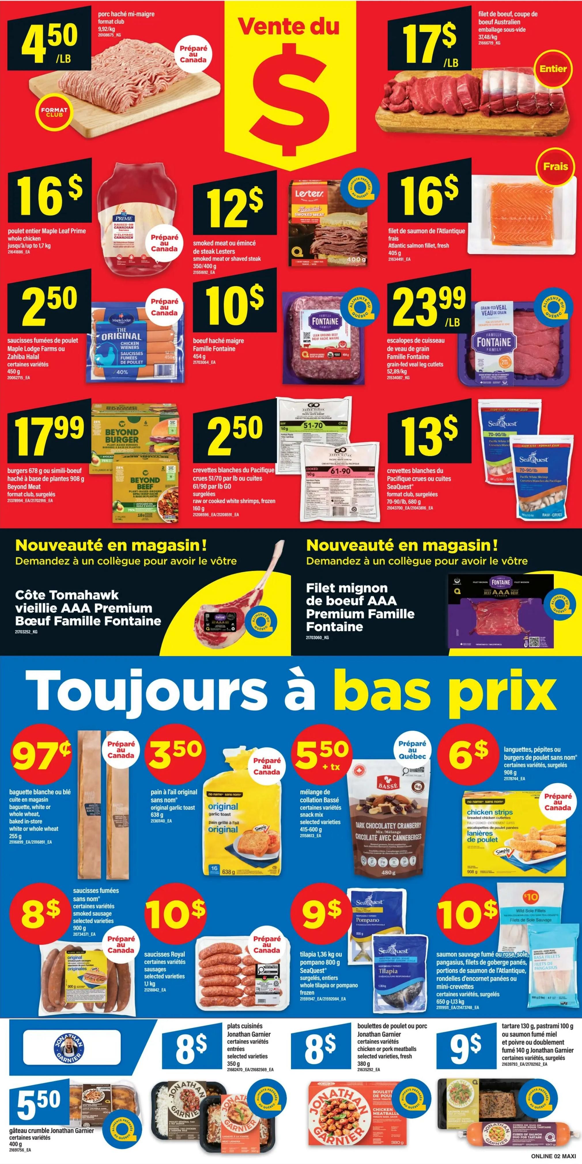Maxi Flyer September 3 to 9
