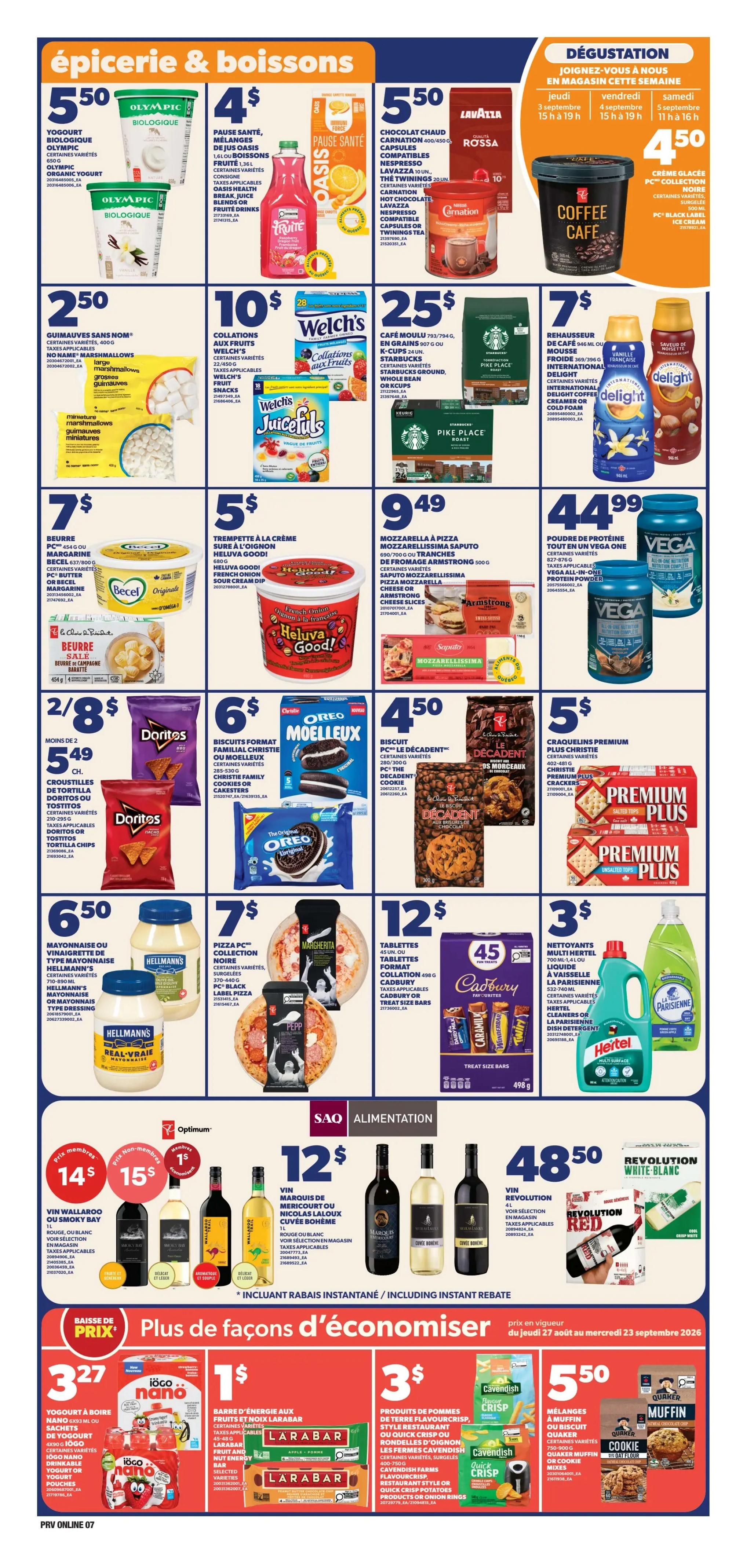 Provigo Flyer September 3 to 9