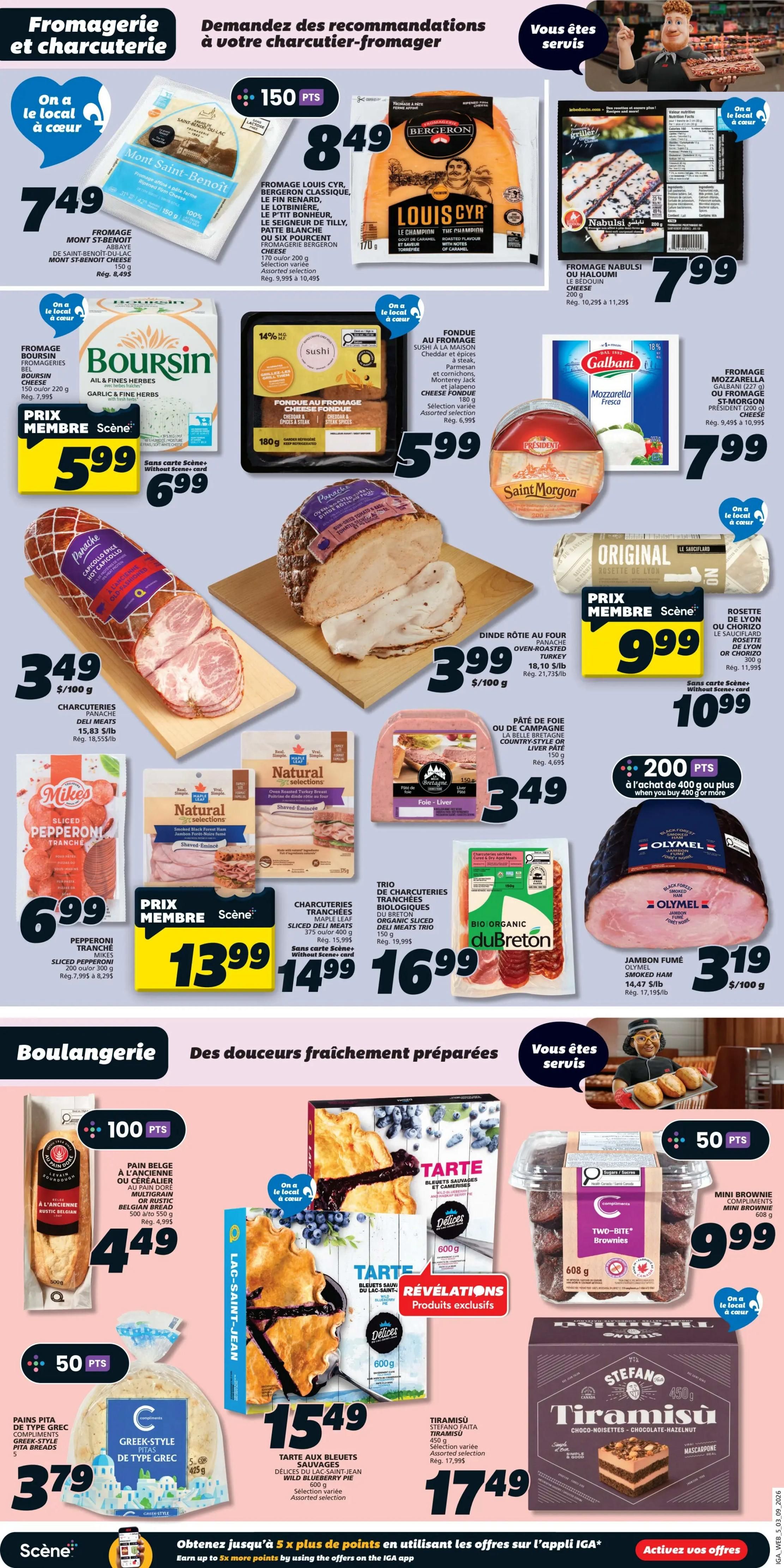 IGA (QC) Flyer September 3 to 9