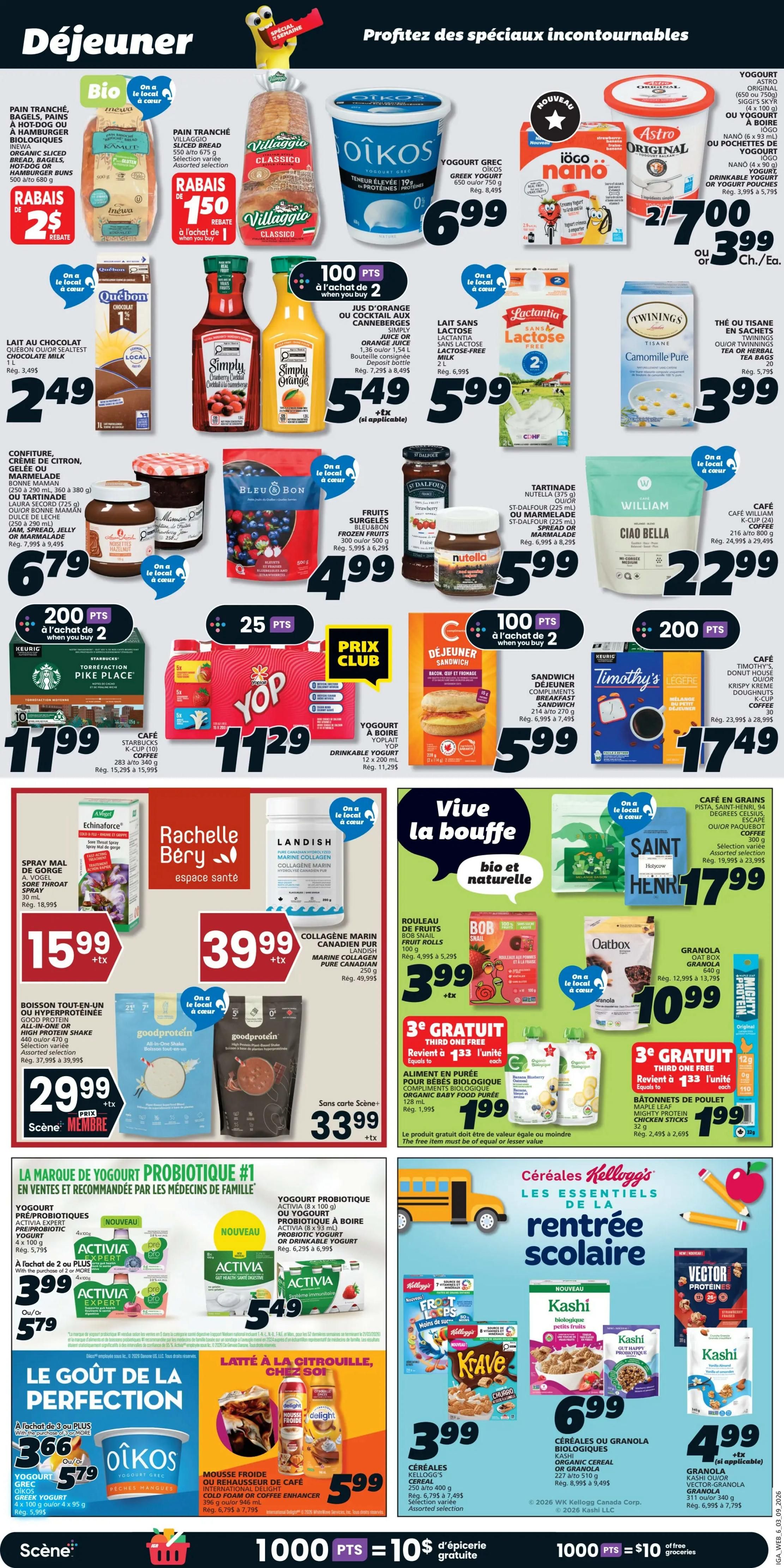 IGA (QC) Flyer September 3 to 9