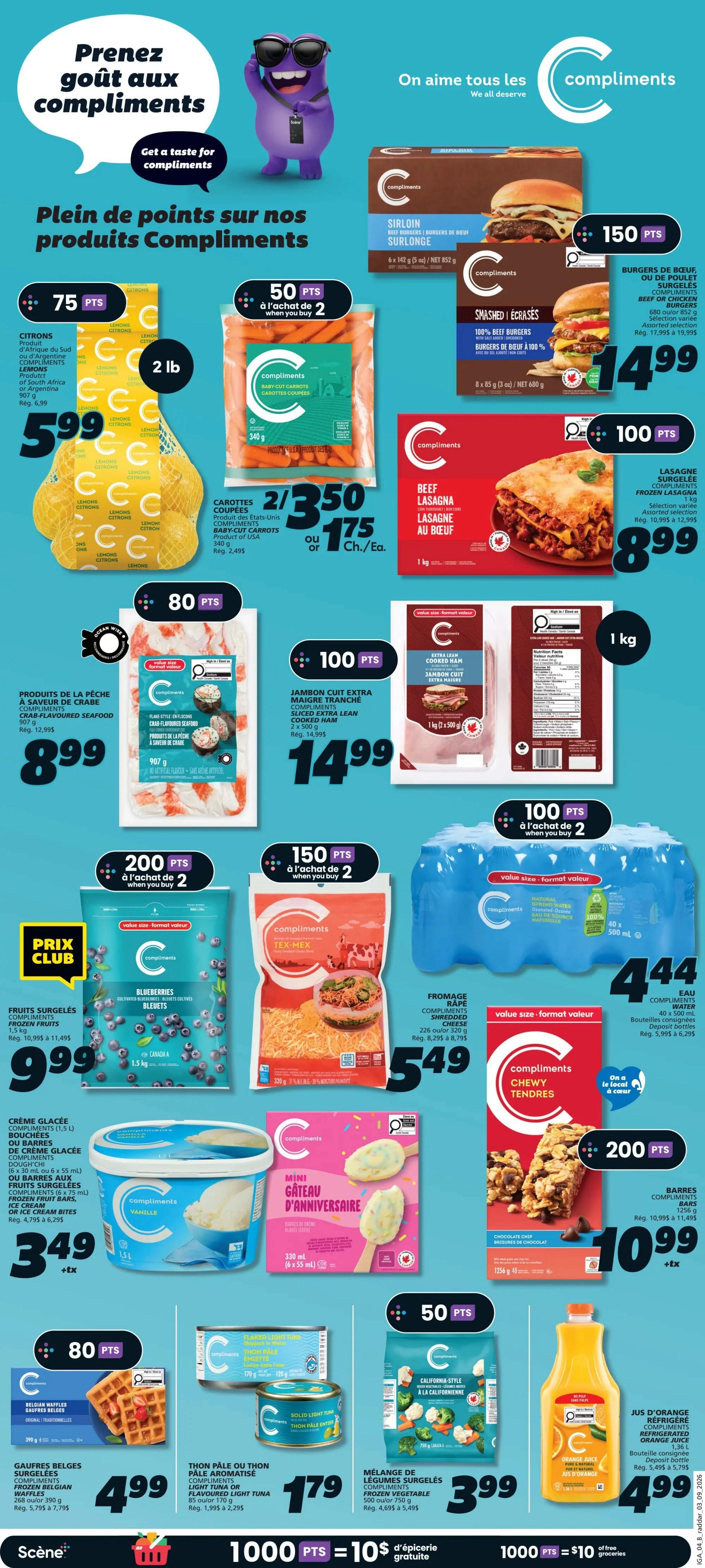 IGA (QC) Flyer September 3 to 9