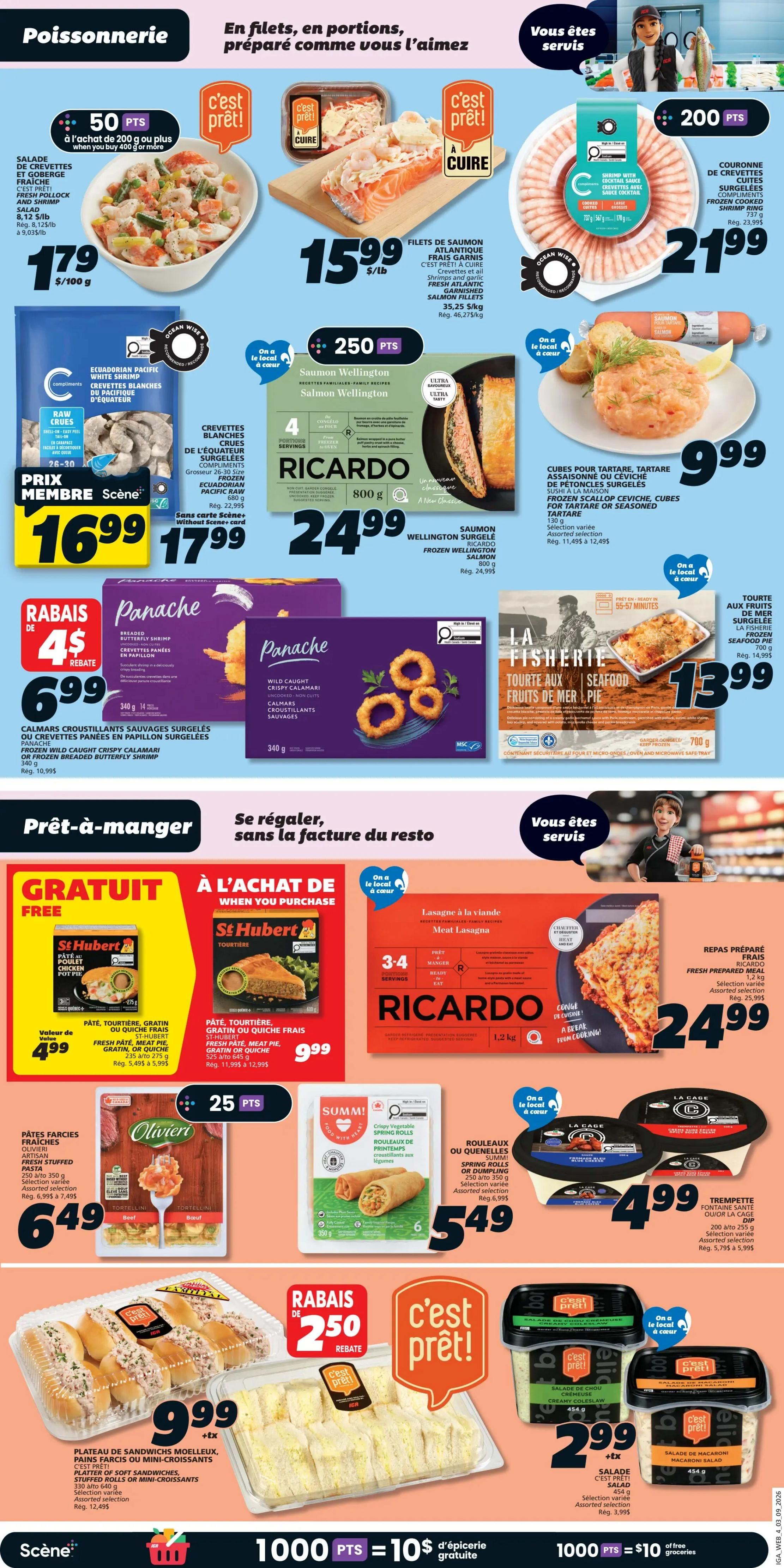 IGA (QC) Flyer September 3 to 9