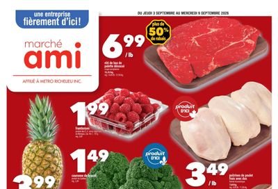 Marche Ami Flyer September 3 to 9