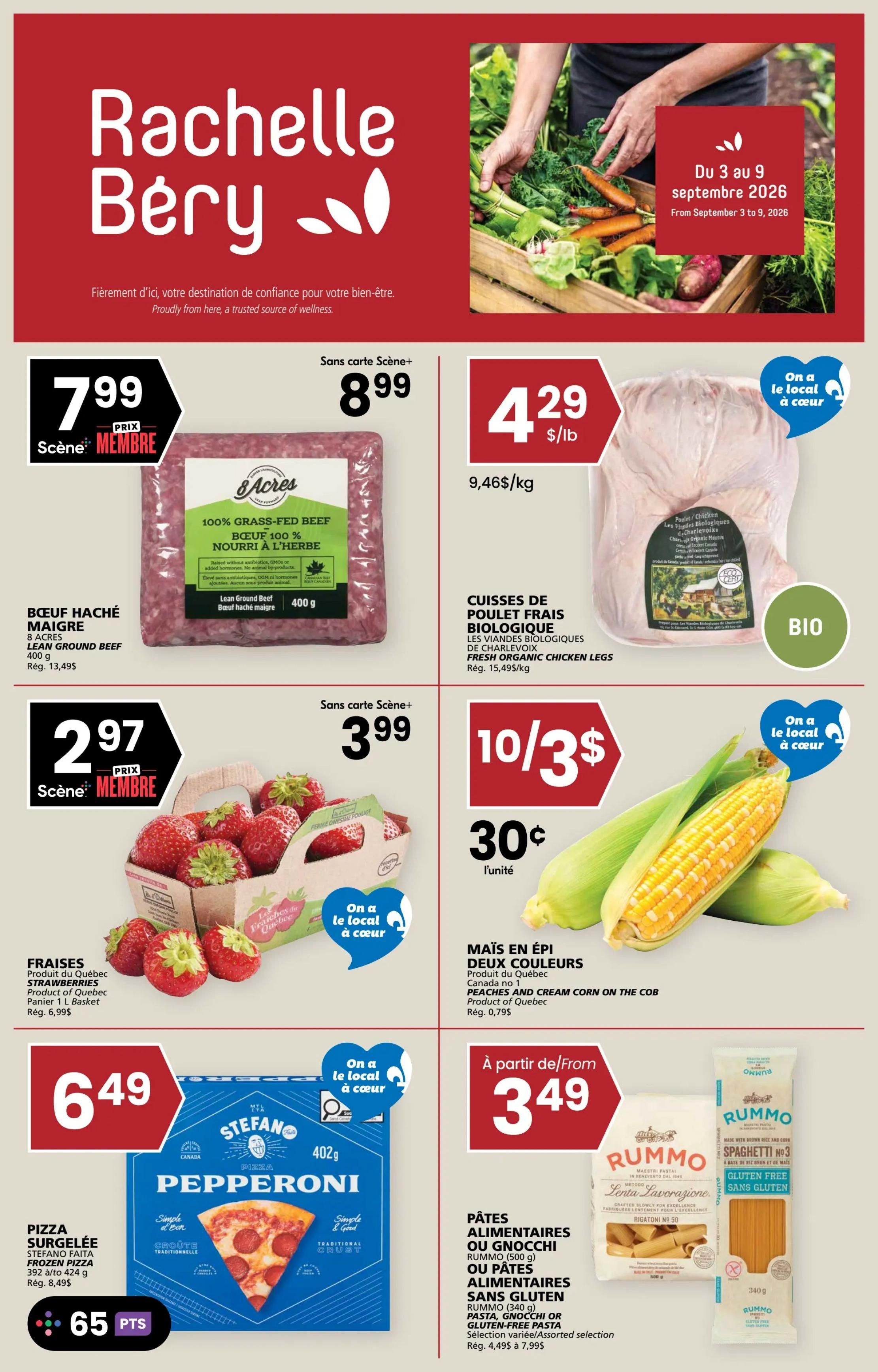 Rachelle Bery Grocery Flyer September 3 to 9