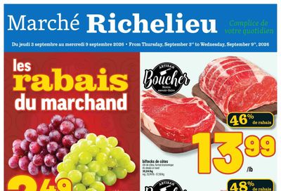 Marche Richelieu Flyer September 3 to 9