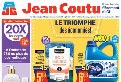 Jean Coutu Flyer September 3 to 9