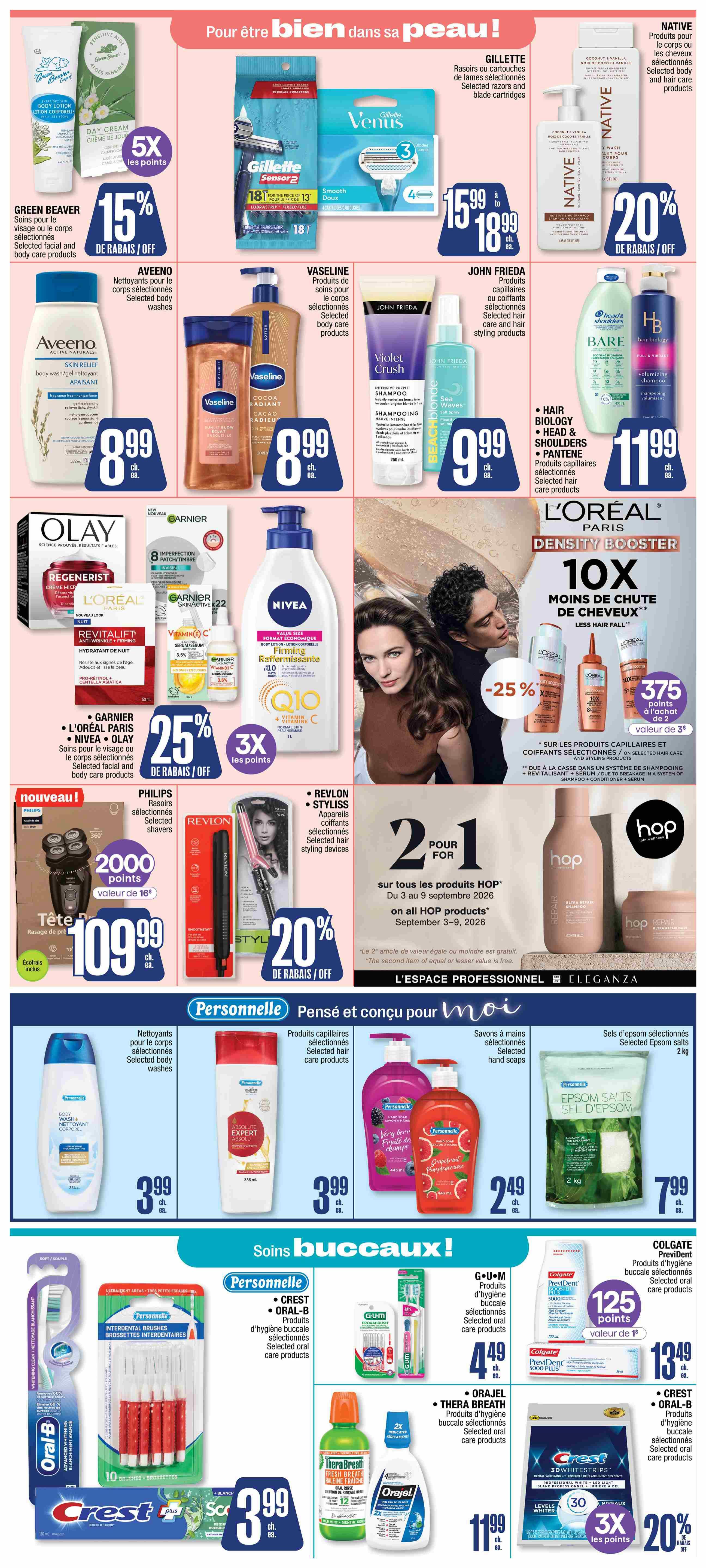 Jean Coutu Flyer September 3 to 9