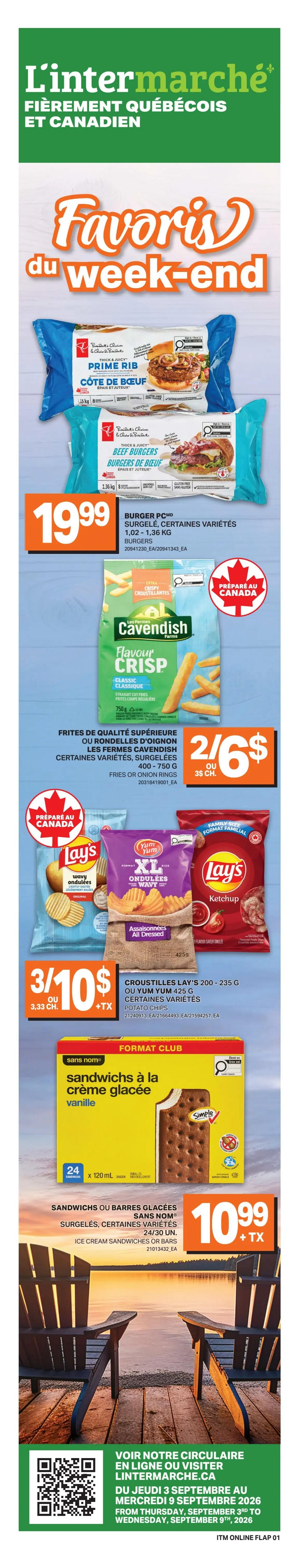 L'inter Marche Flyer September 3 to 9