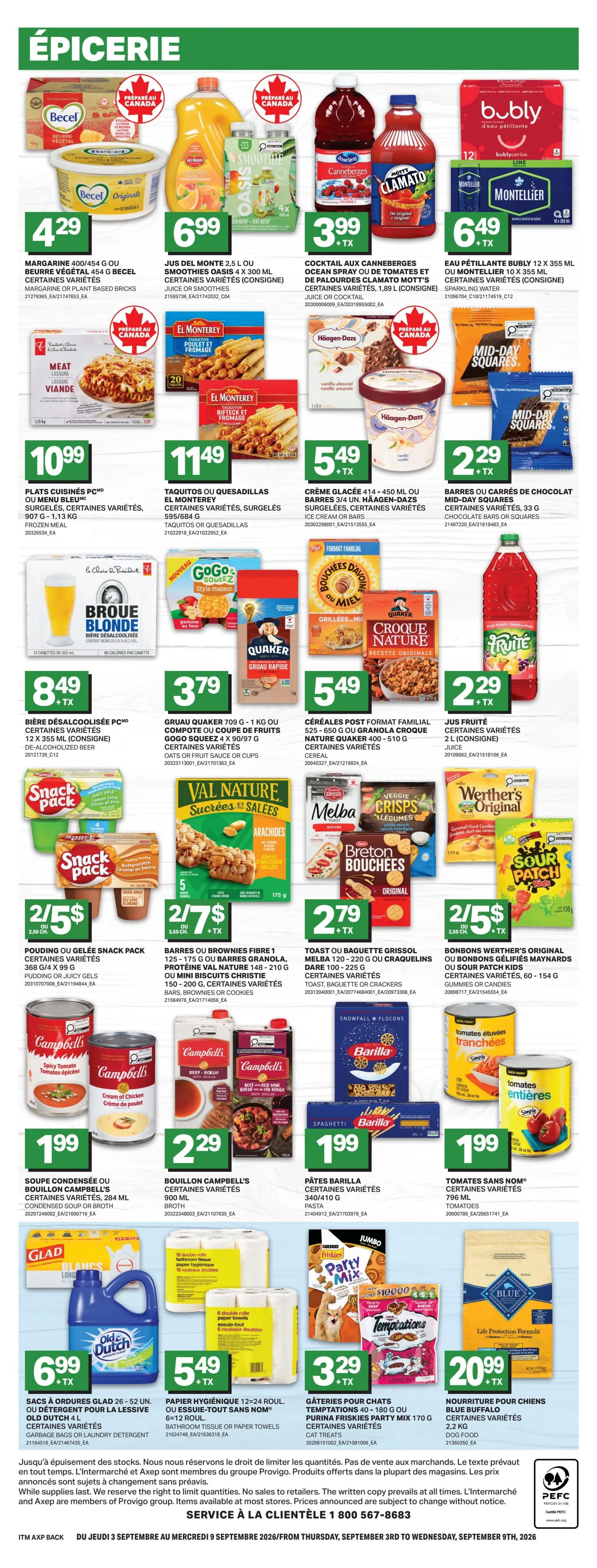 L'inter Marche Flyer September 3 to 9