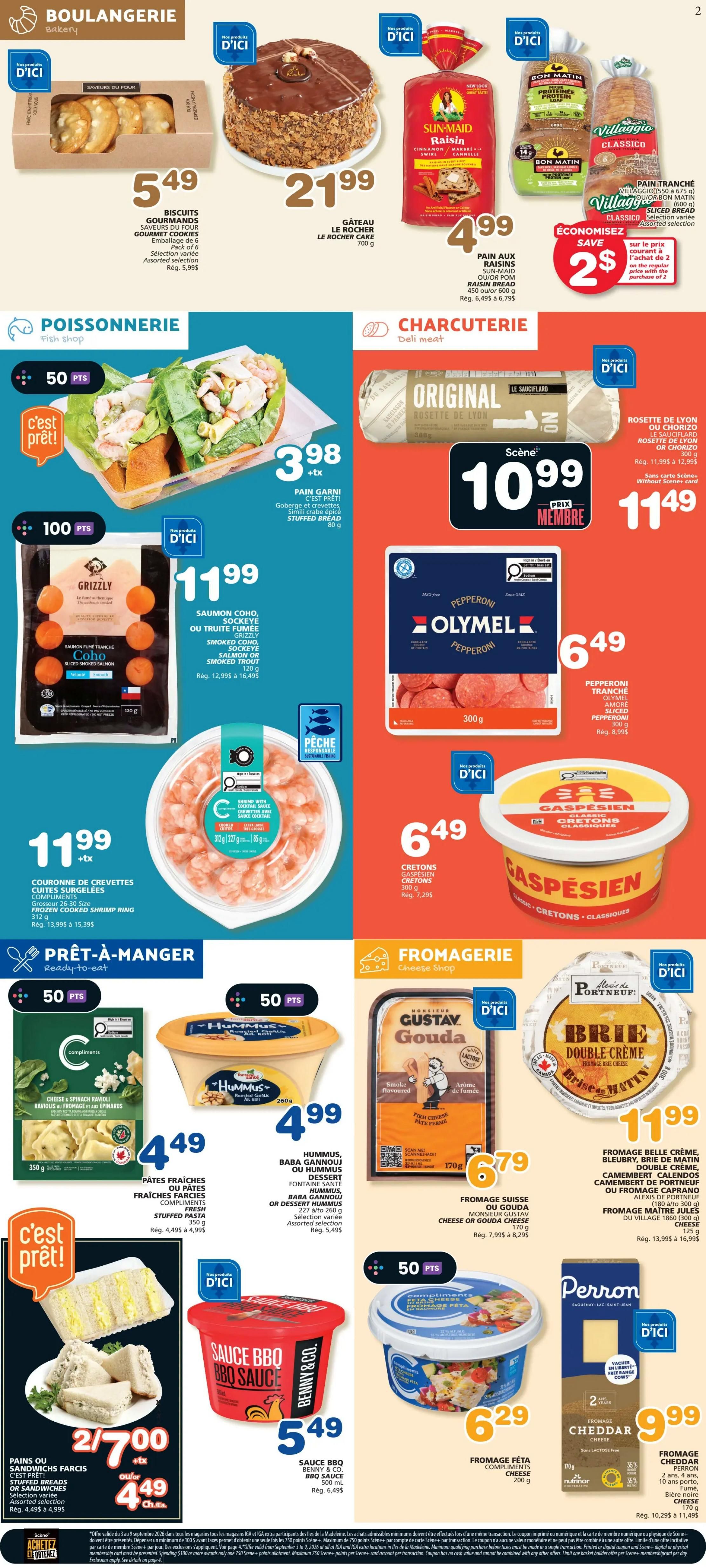 Coop IGA (QC) Flyer September 3 to 9