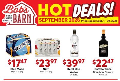 Dierbergs (Bethalto Area, IL) Bob's Barn Hot Deals Weekly Ad September 1 - 30, 2026