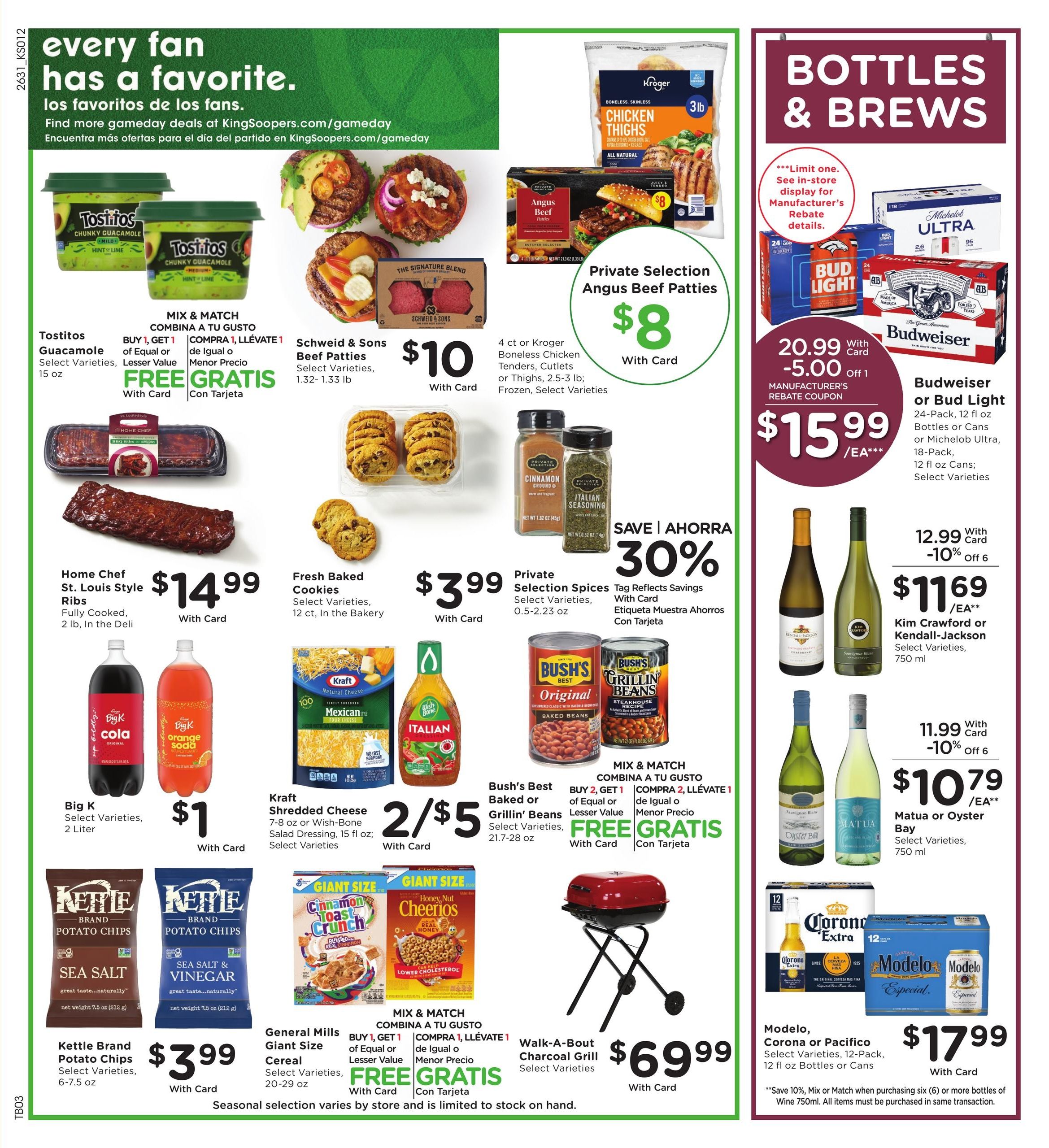 King Soopers (Boone-Pueblo Area, CO) Weekly Ad September 2 - 8, 2026