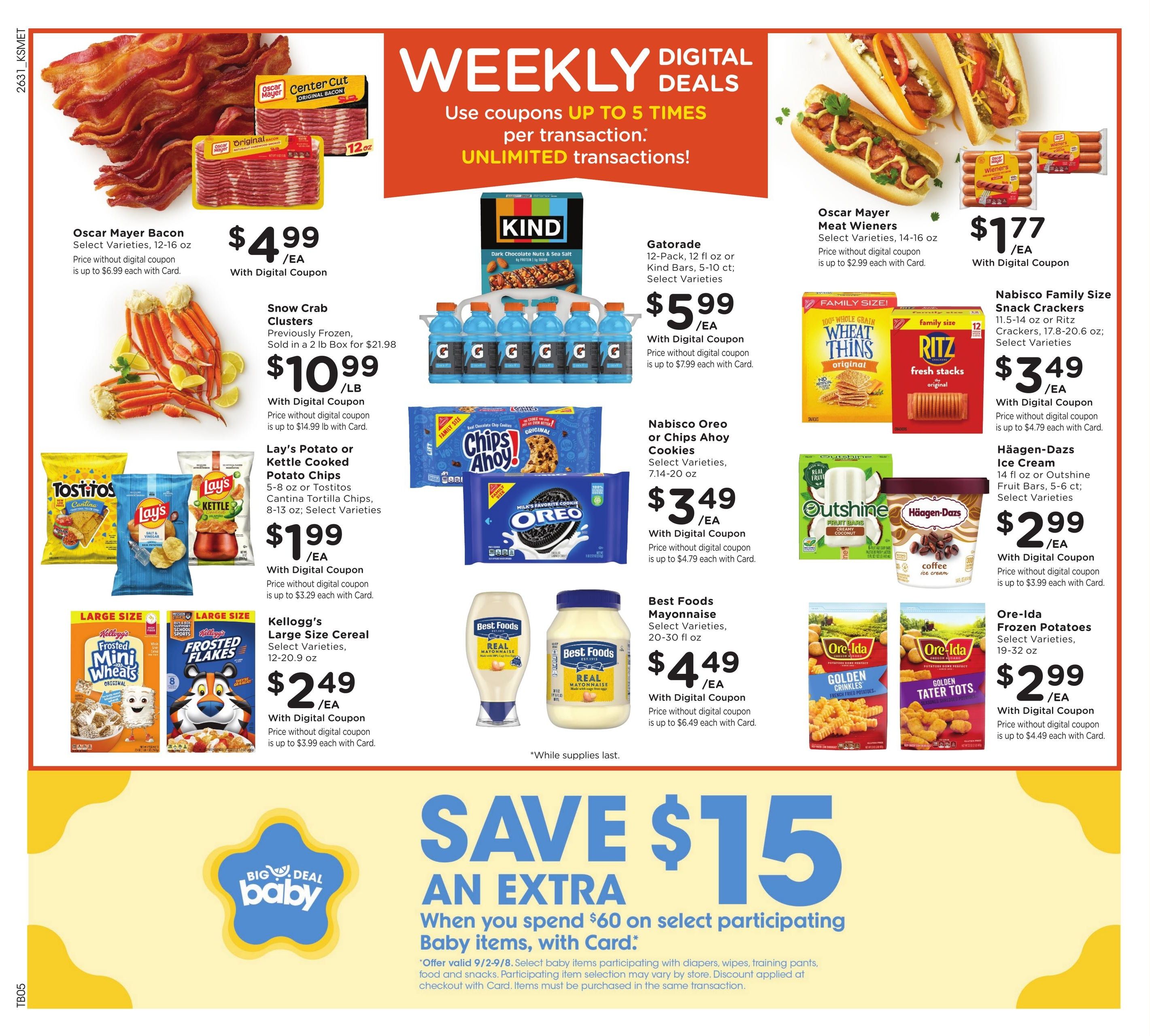 King Soopers (Boulder Area, CO) Weekly Ad September 2 - 8, 2026