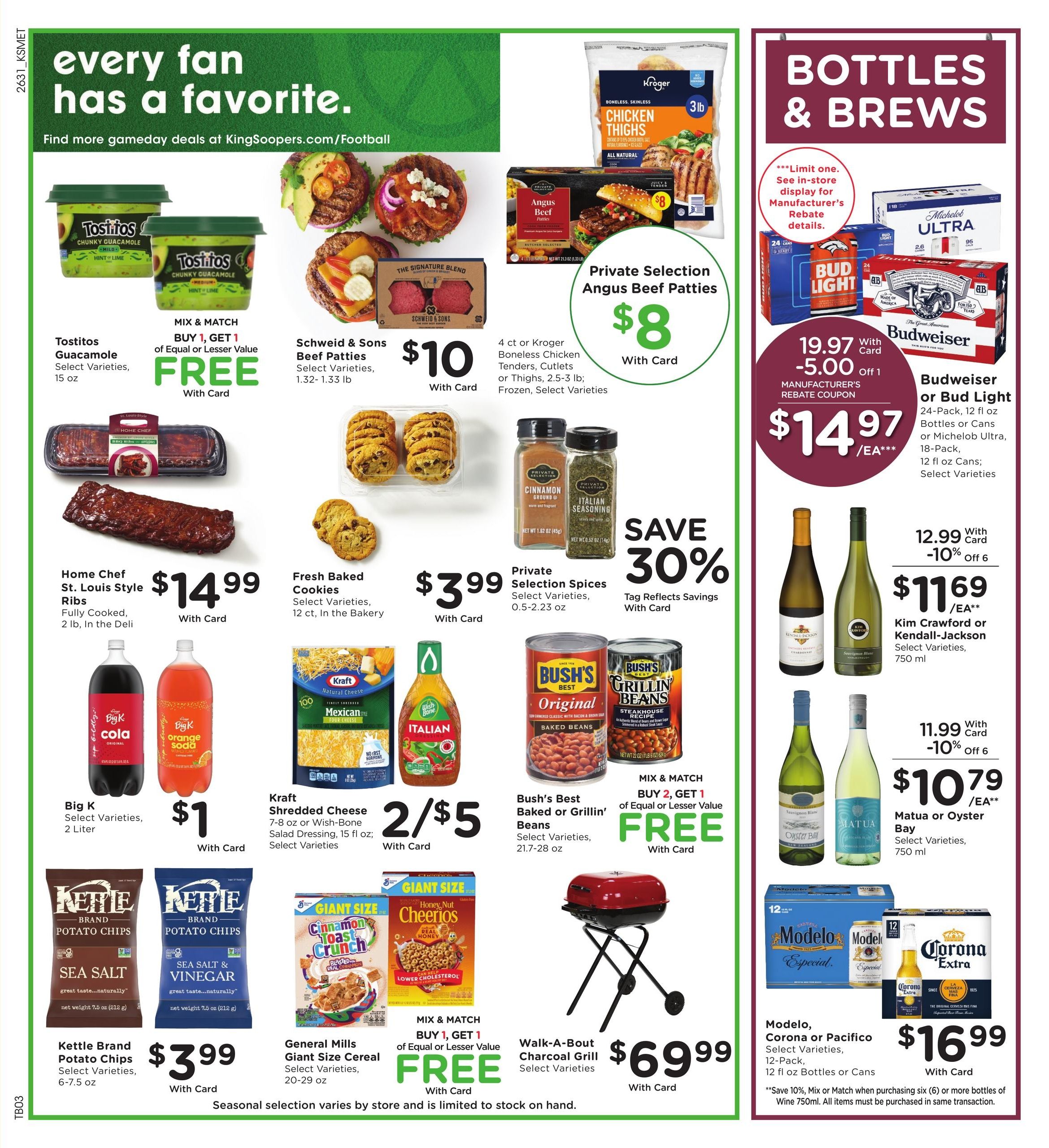 King Soopers (Boulder Area, CO) Weekly Ad September 2 - 8, 2026