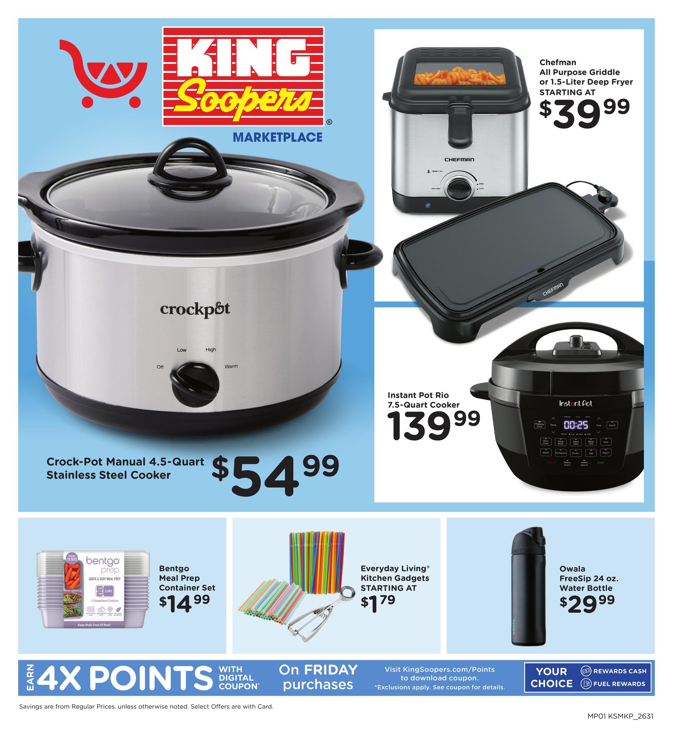 King Soopers Home & Apparel Weekly Ad September 2 - 8, 2026