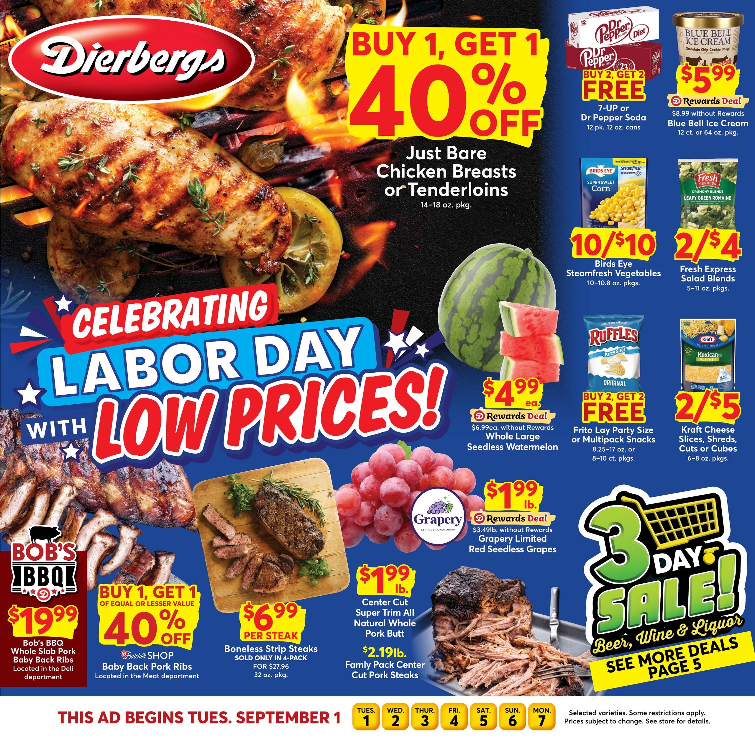 Dierbergs (Bridgeton Area, MO) Weekly Ad September 1 - 7, 2026