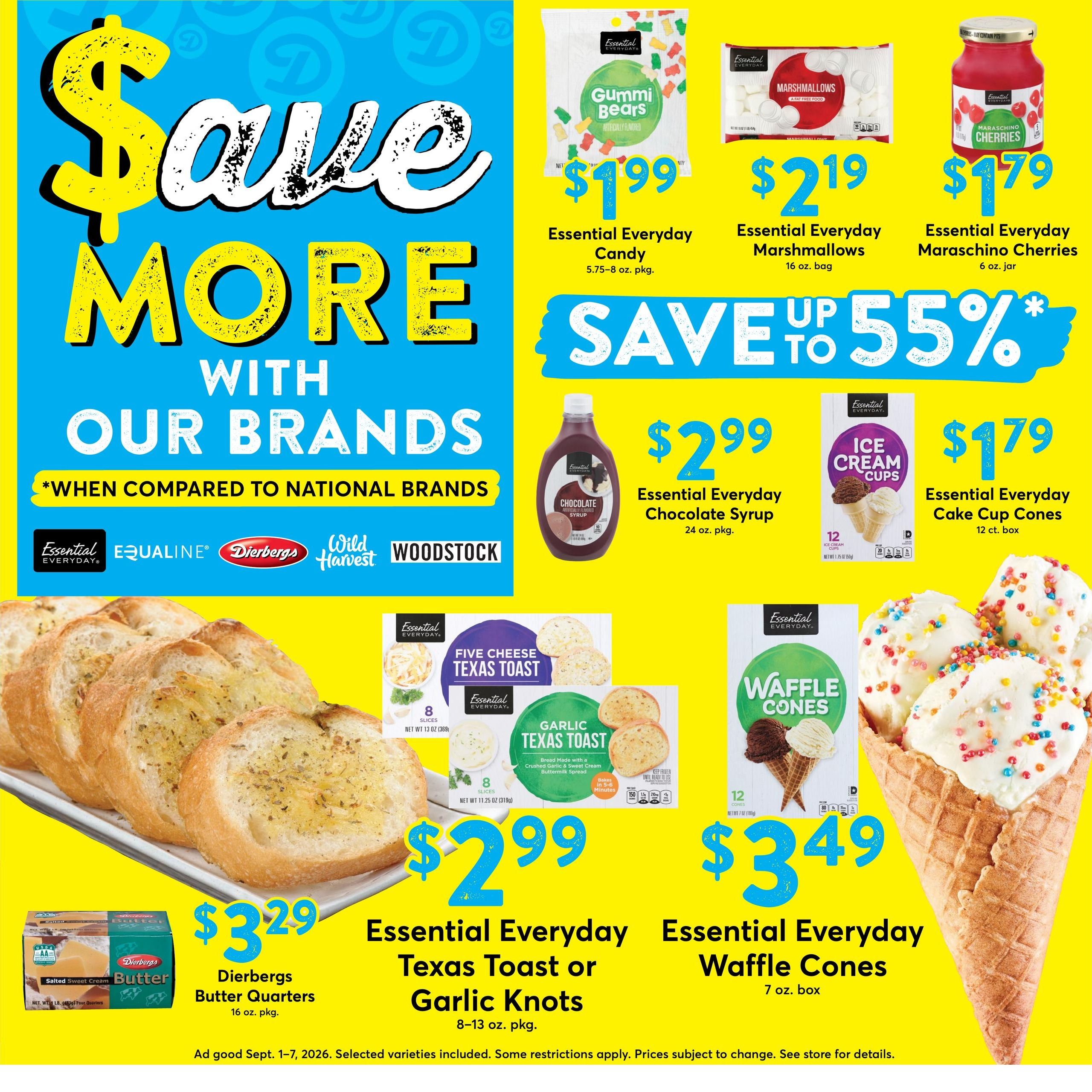 Dierbergs (Bridgeton Area, MO) Weekly Ad September 1 - 7, 2026