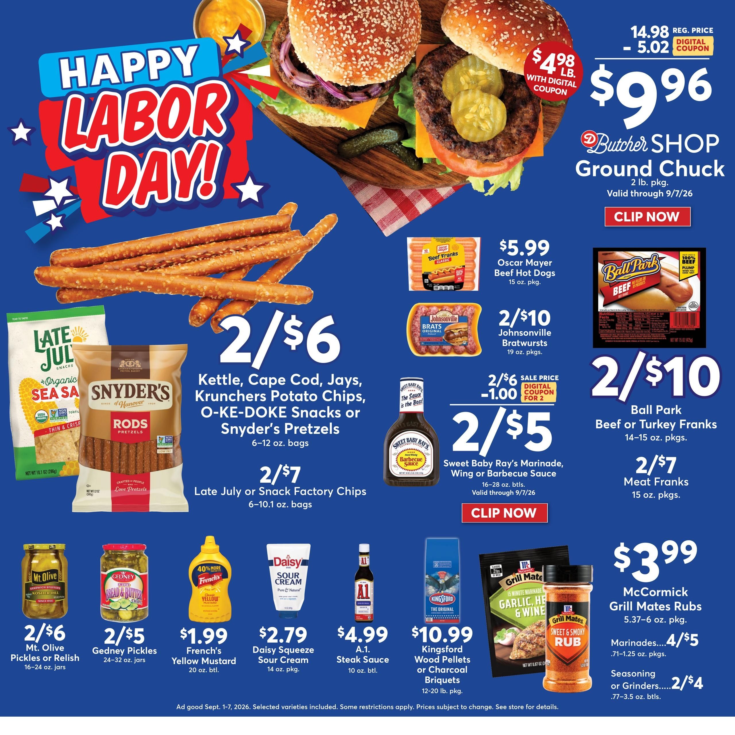 Dierbergs (Bridgeton Area, MO) Weekly Ad September 1 - 7, 2026