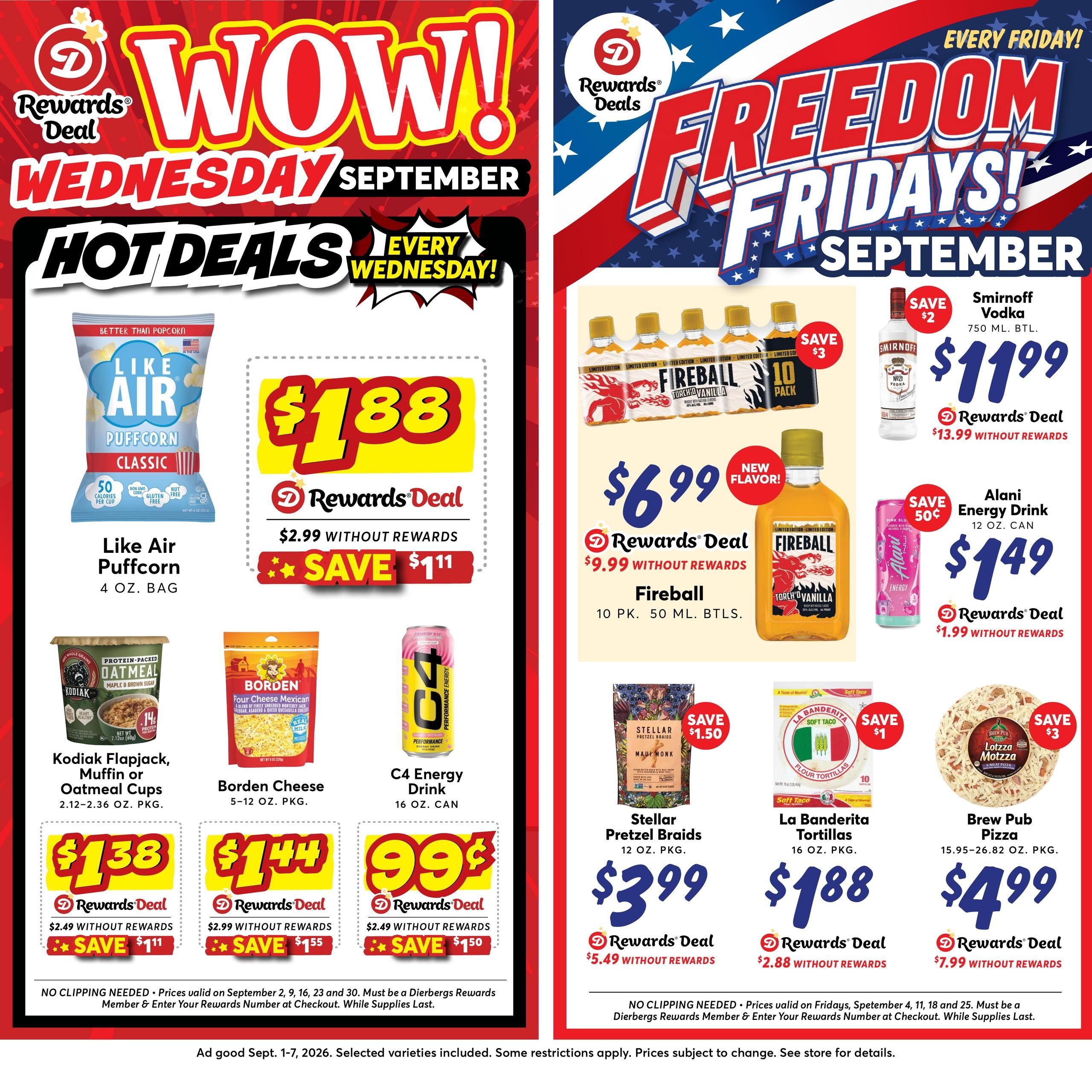 Dierbergs (Bridgeton Area, MO) Weekly Ad September 1 - 7, 2026
