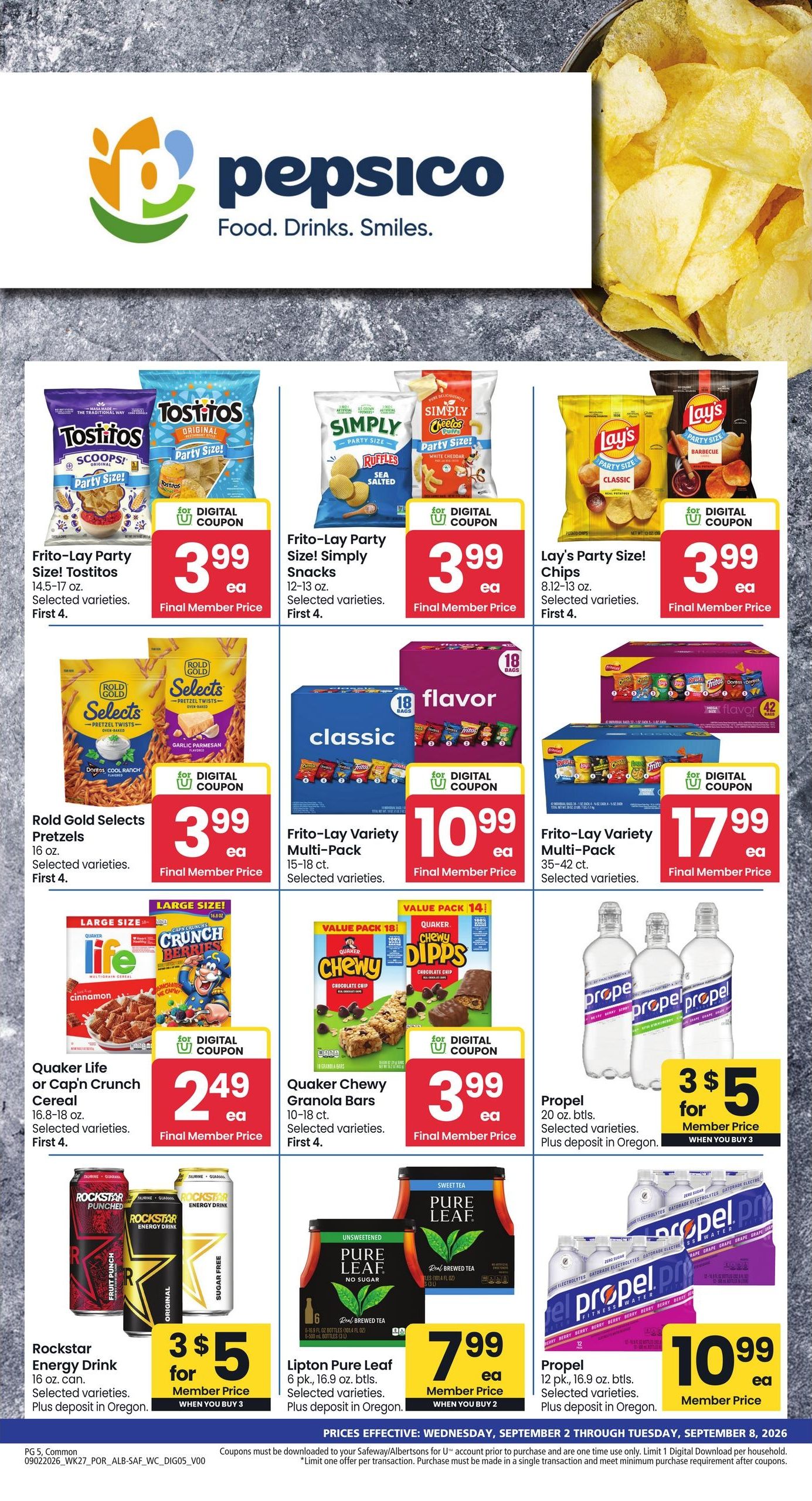 Albertsons (Bend Area, OR) Weekly Ad September 2 - 8, 2026