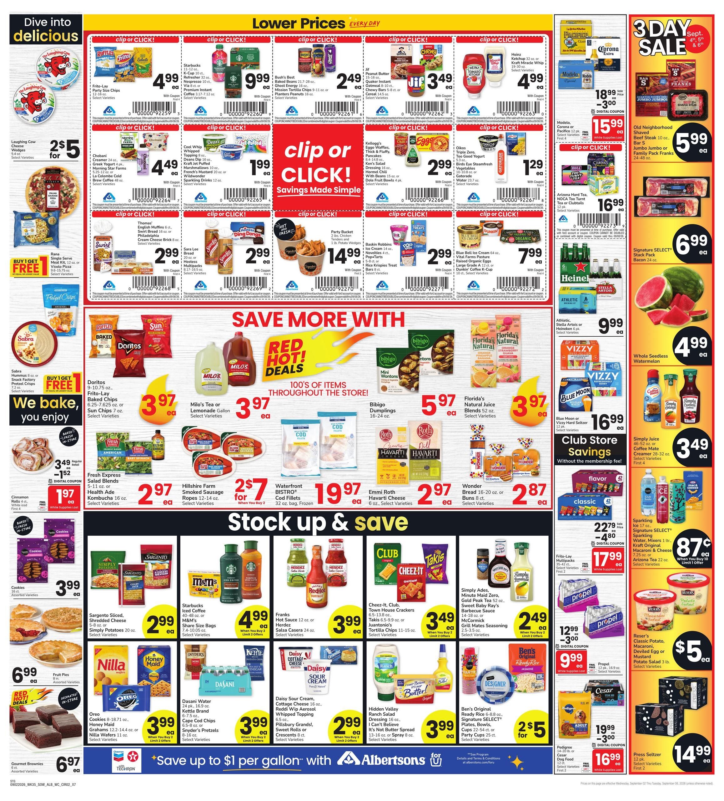 Albertsons (Colorado City Area, AZ) Weekly Ad September 2 - 8, 2026