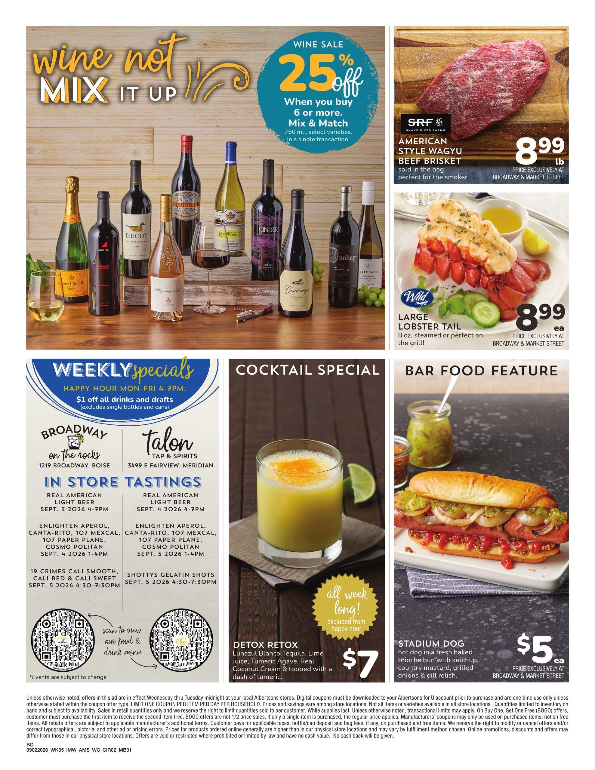Albertsons Weekly Ad September 2 - 8, 2026