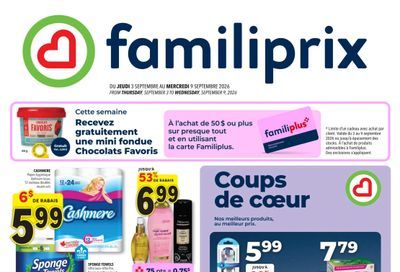 Familiprix Flyer September 3 to 9
