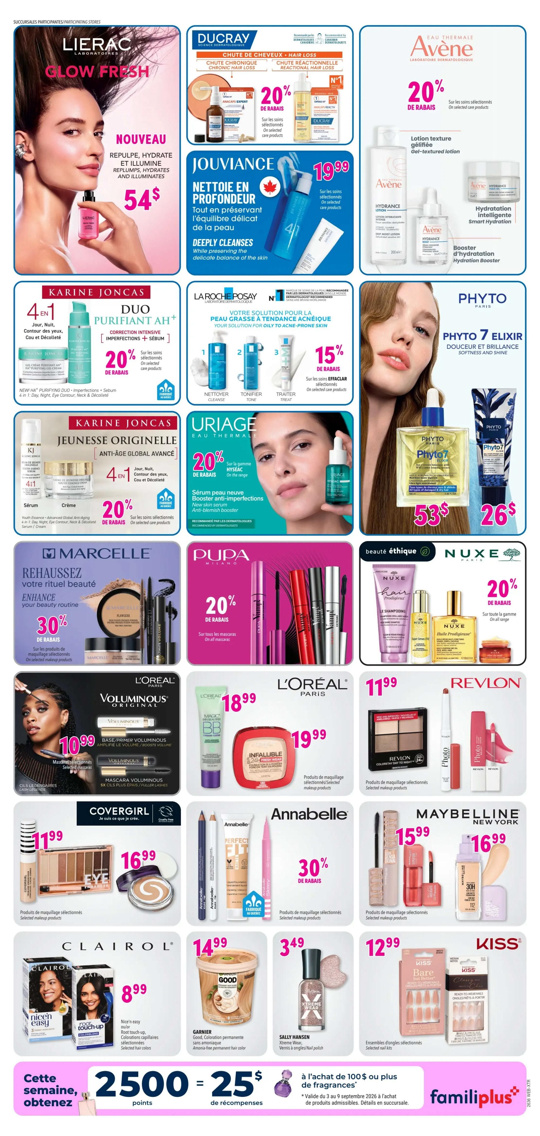 Familiprix Extra Flyer September 3 to 9