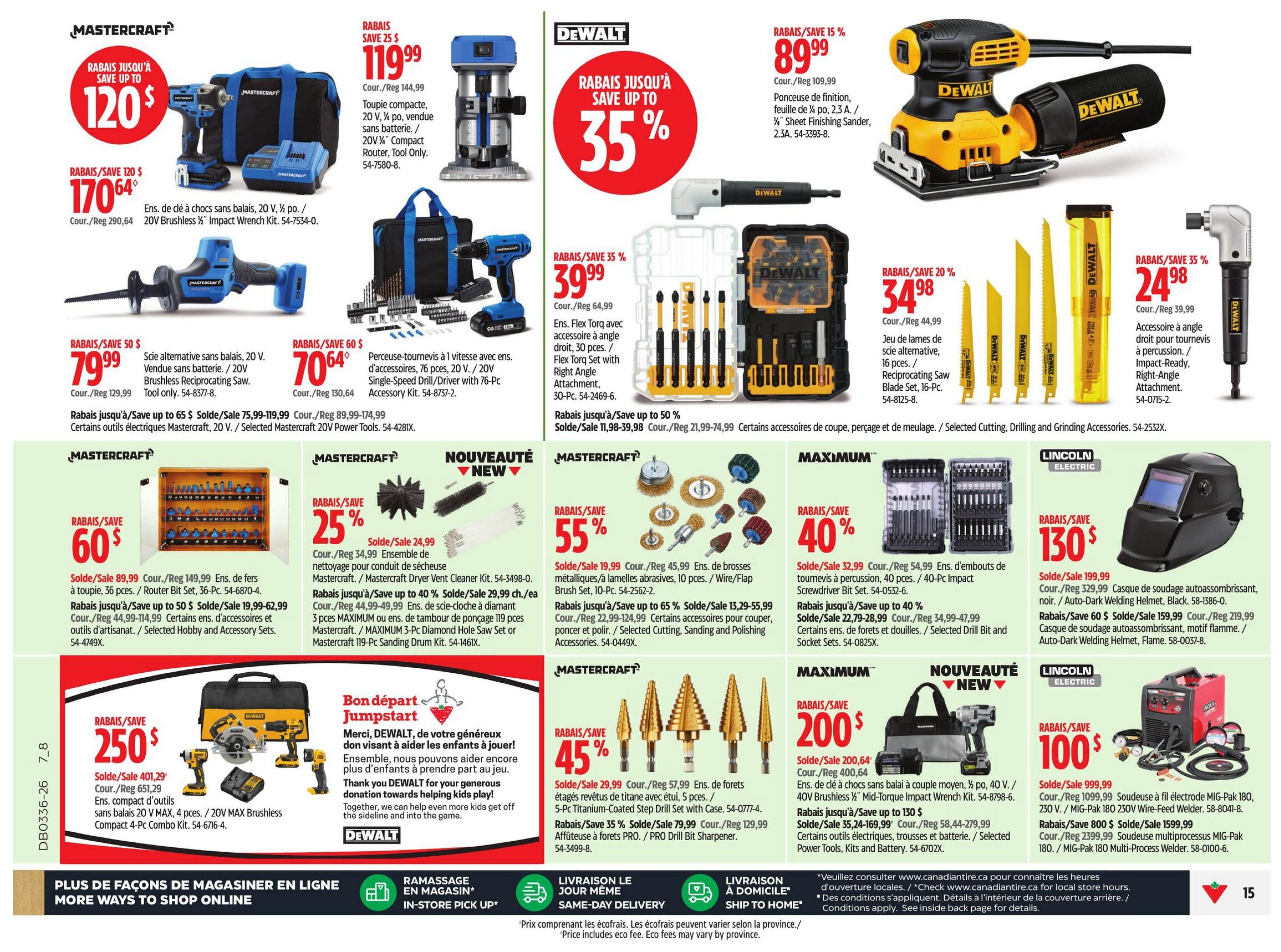 Canadian Tire (QC) Flyer September 3 to 9