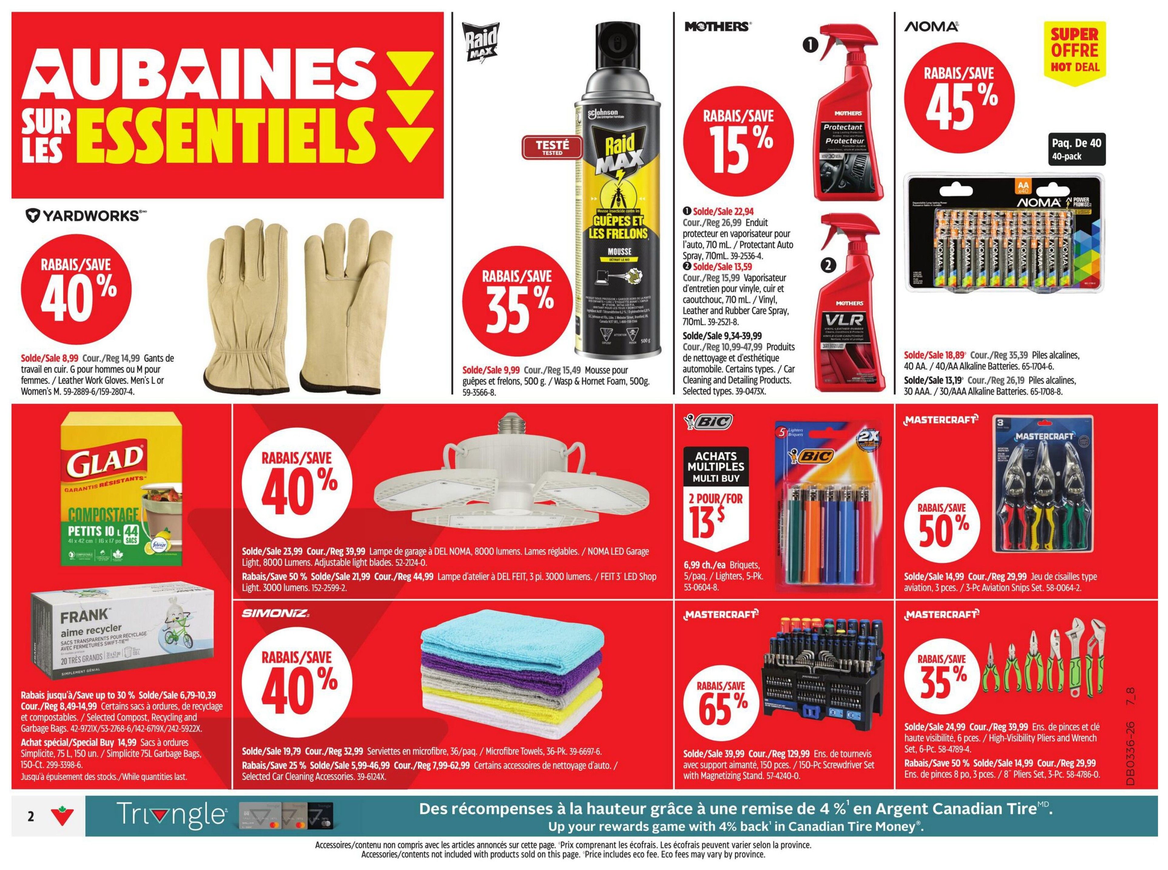 Canadian Tire (QC) Flyer September 3 to 9