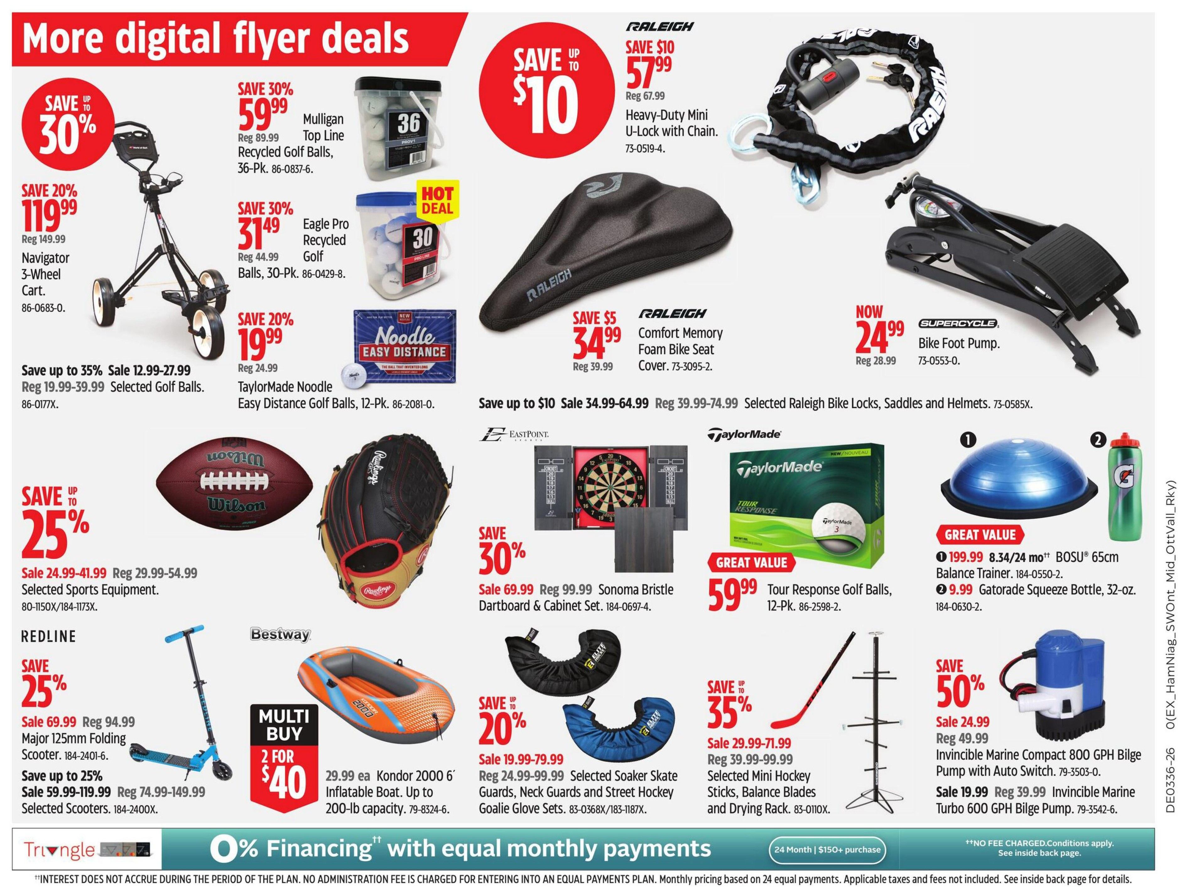 Canadian Tire (Atlantic) Flyer September 3 to 9