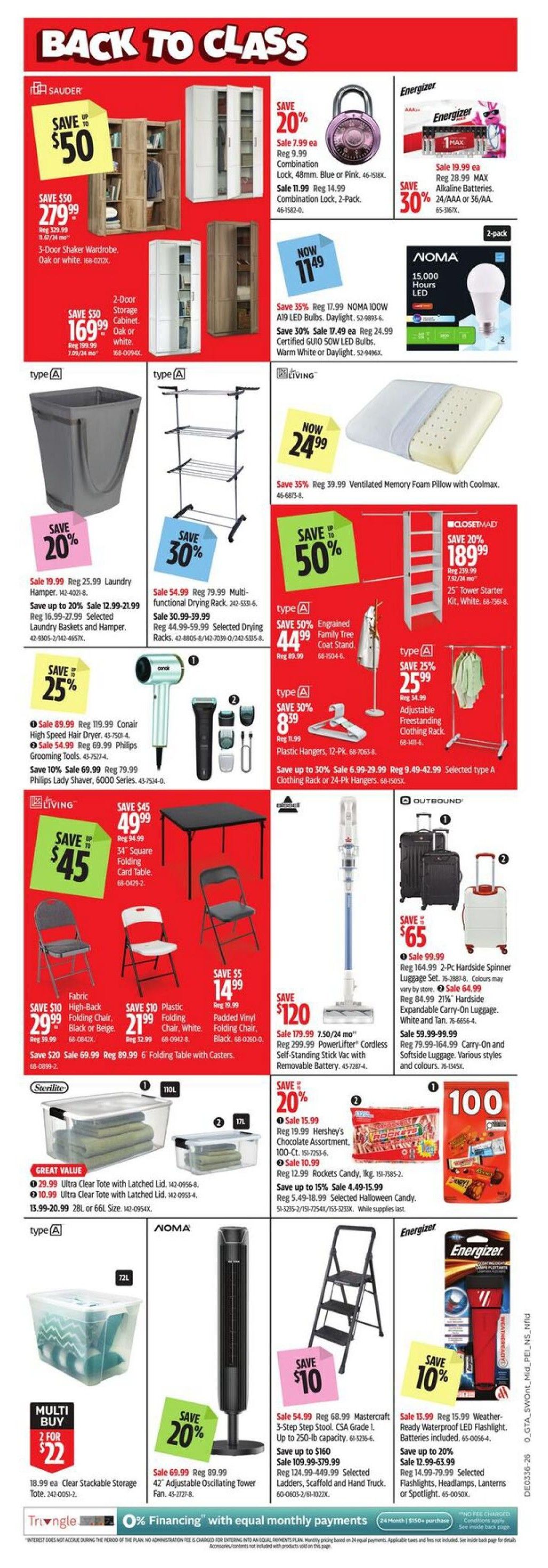 Canadian Tire (Atlantic) Flyer September 3 to 9