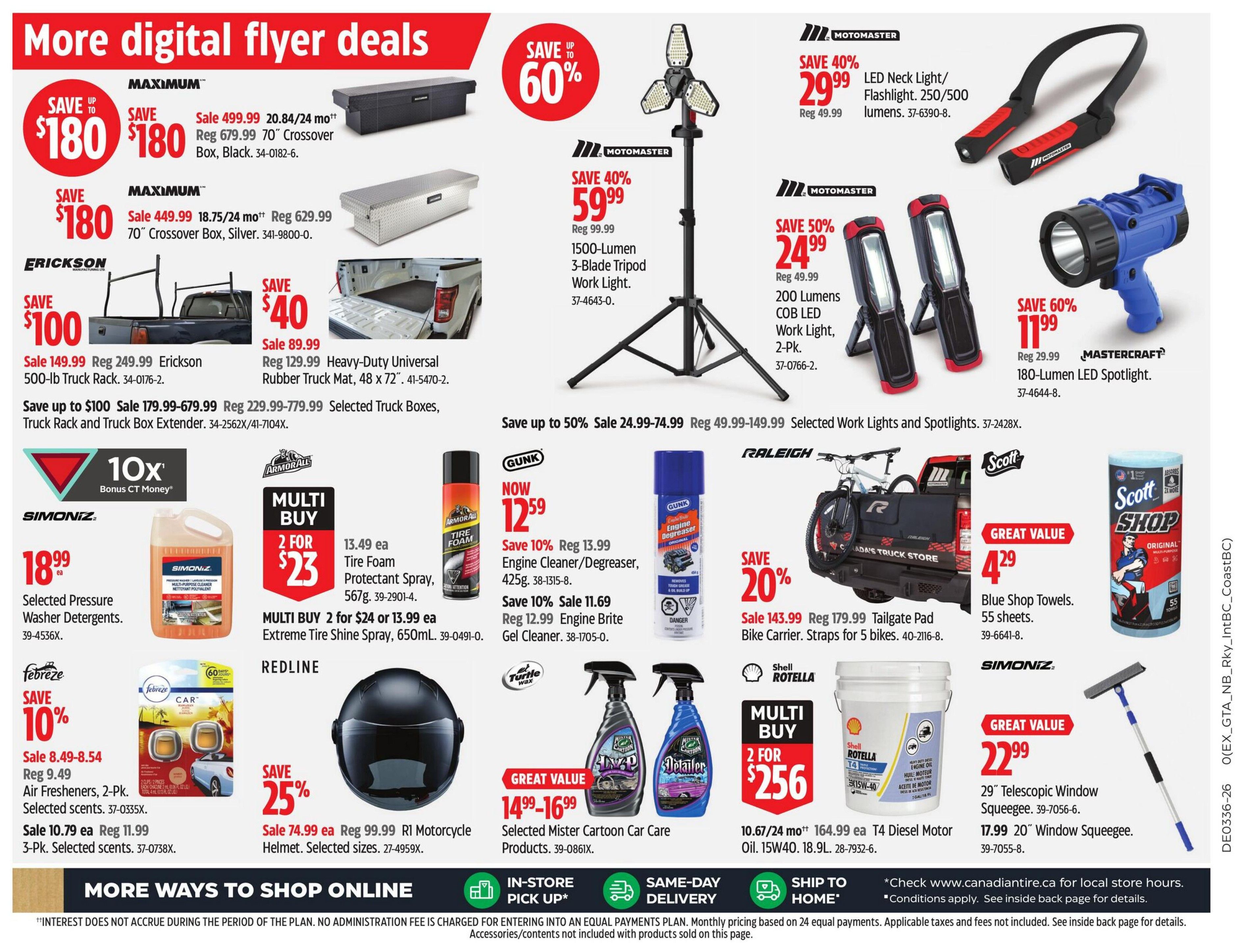 Canadian Tire (Atlantic) Flyer September 3 to 9