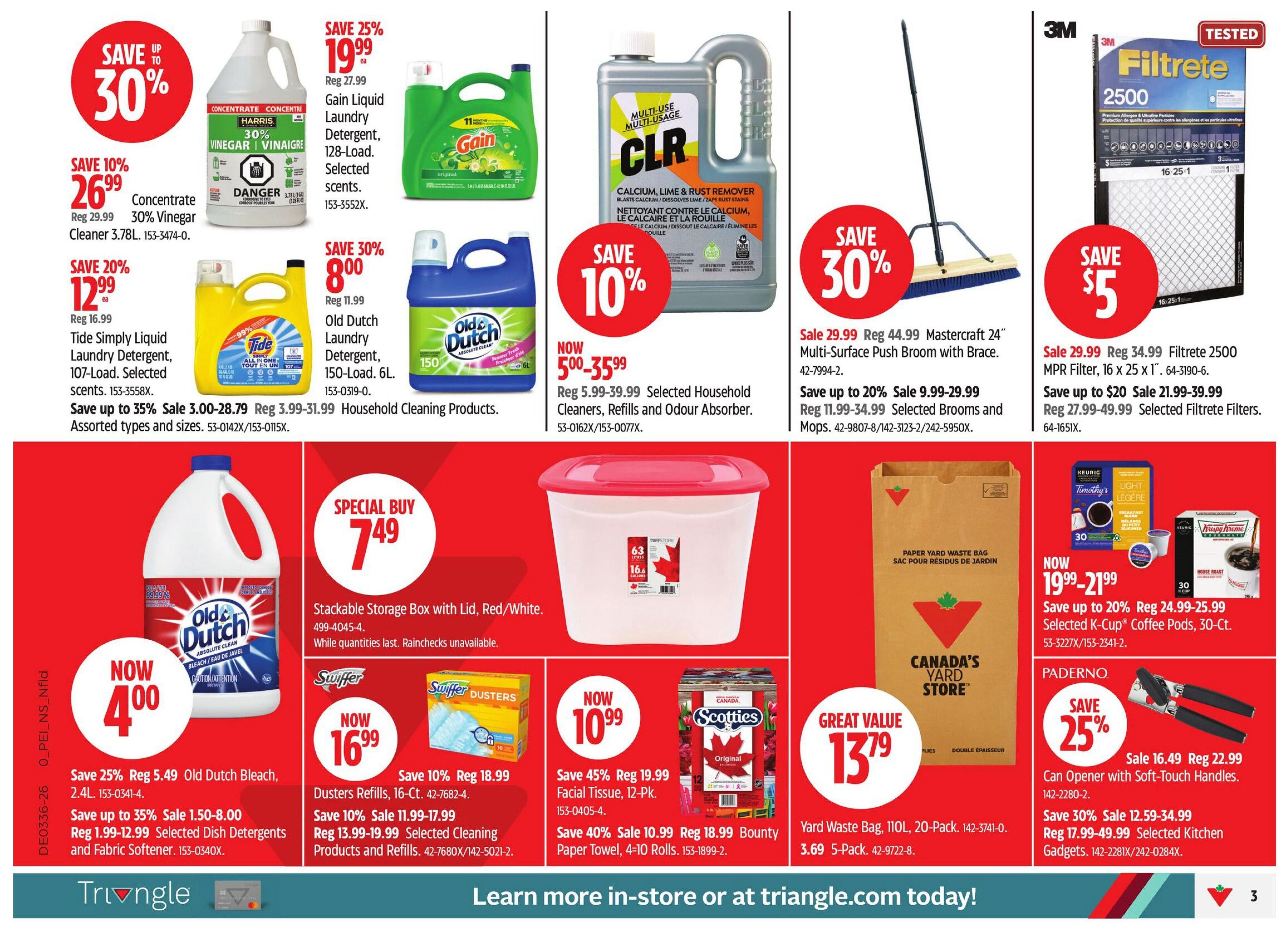 Canadian Tire (Atlantic) Flyer September 3 to 9