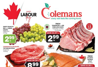 Coleman's Flyer September 3 to 9