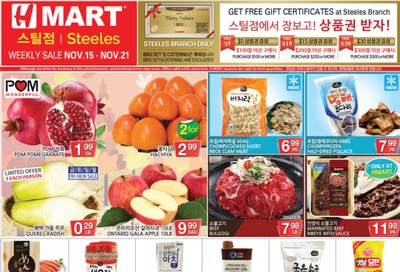 H Mart (Steeles Ave.) Flyer November 15 to 21
