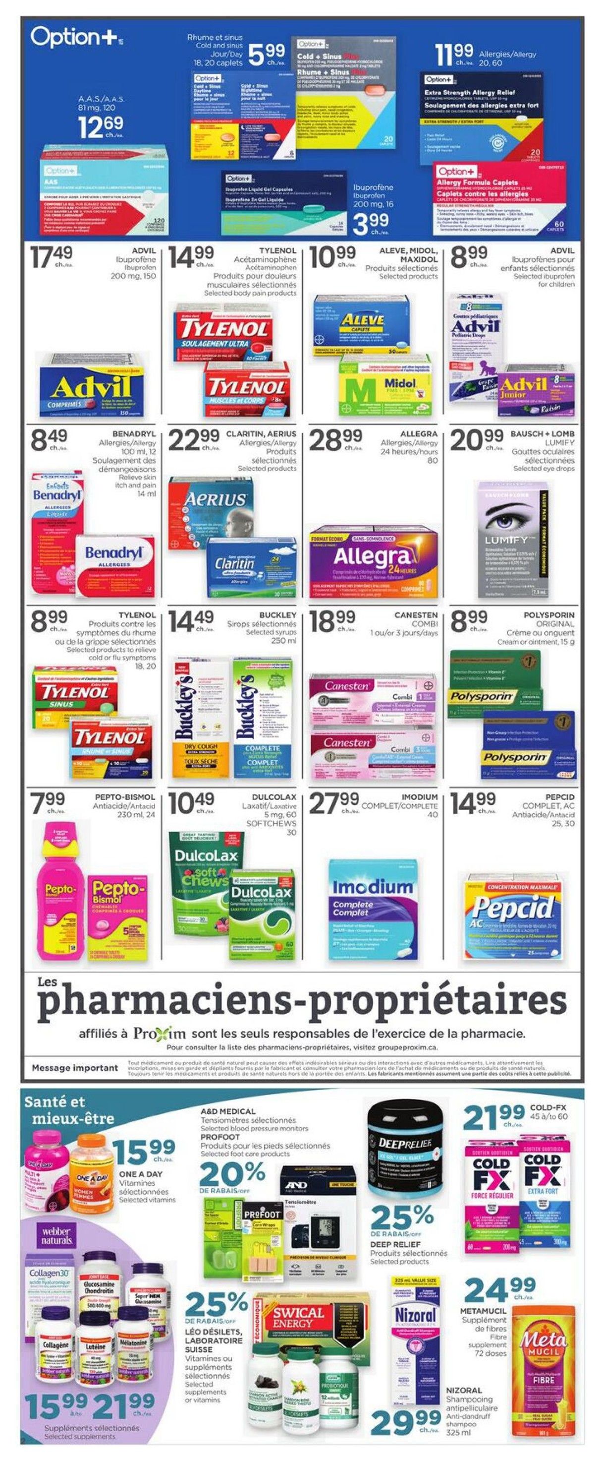 Proxim Flyer September 3 to 9